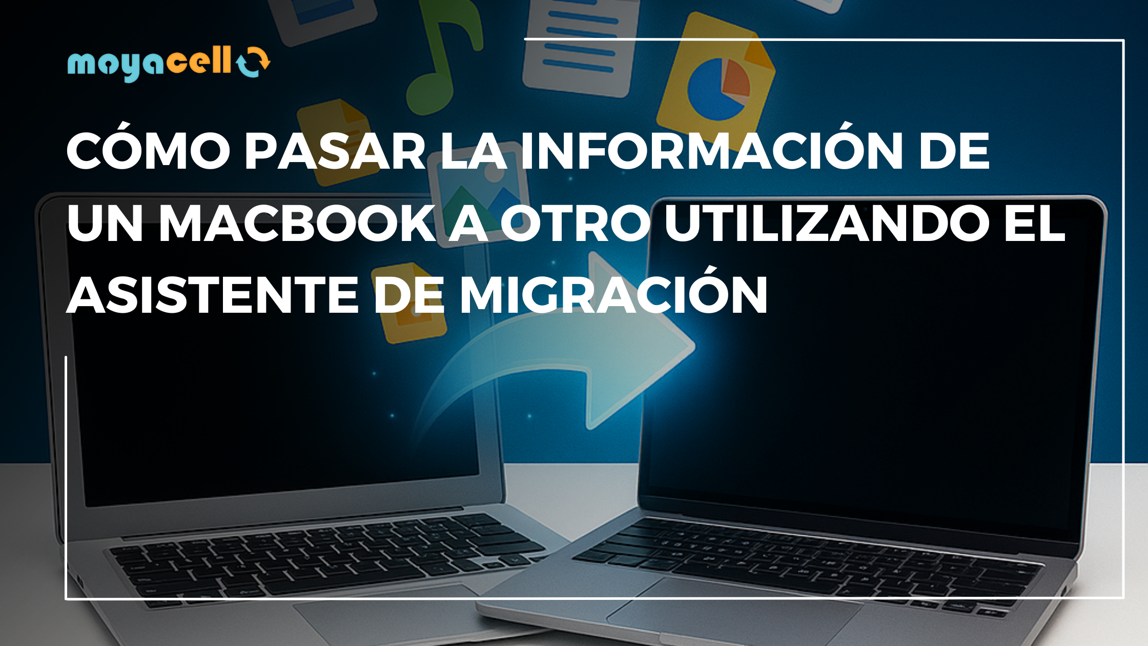 pasar la información de un MacBook a otro