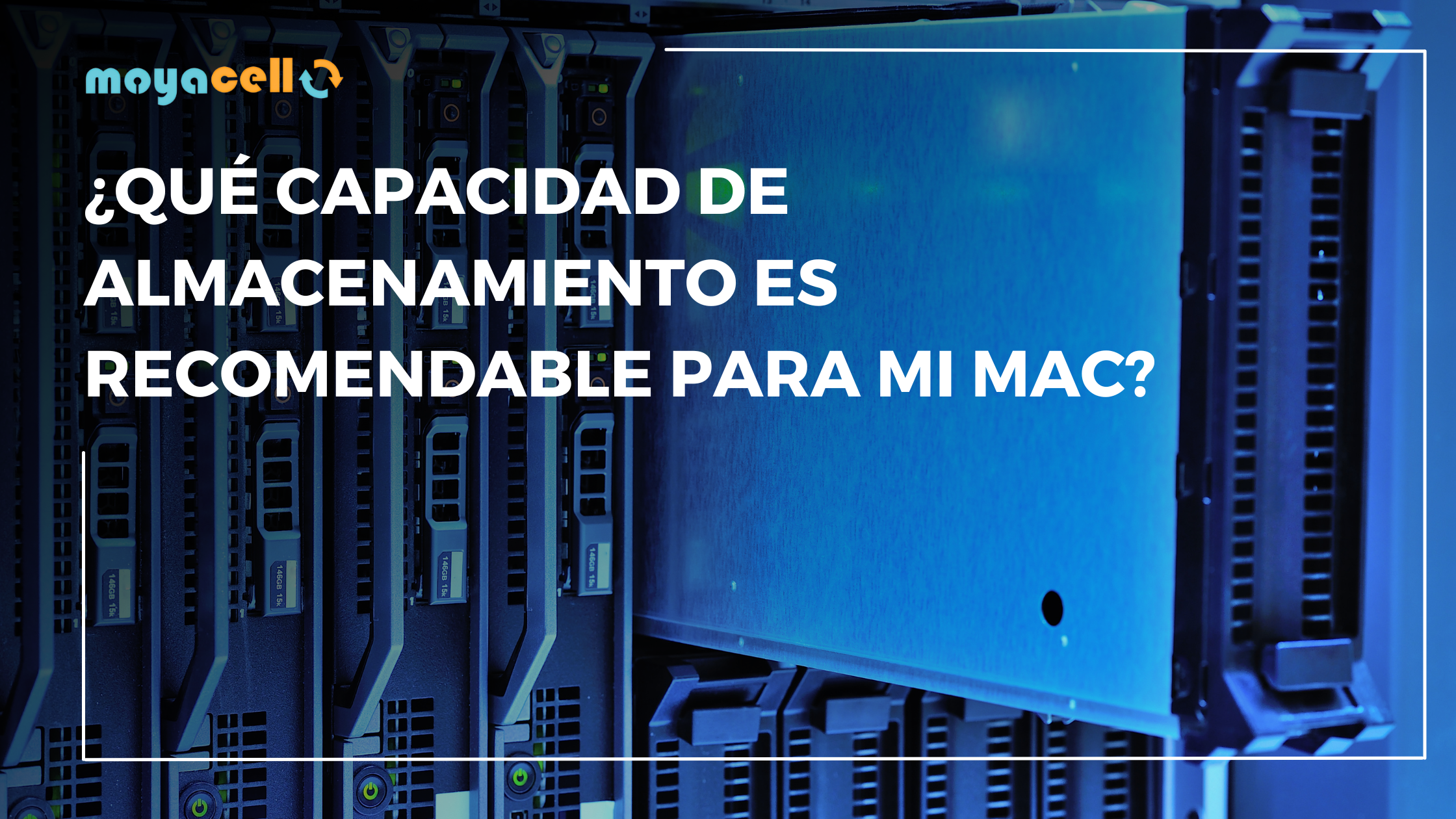 ¿Qué capacidad de almacenamiento es recomendable para mi Mac?