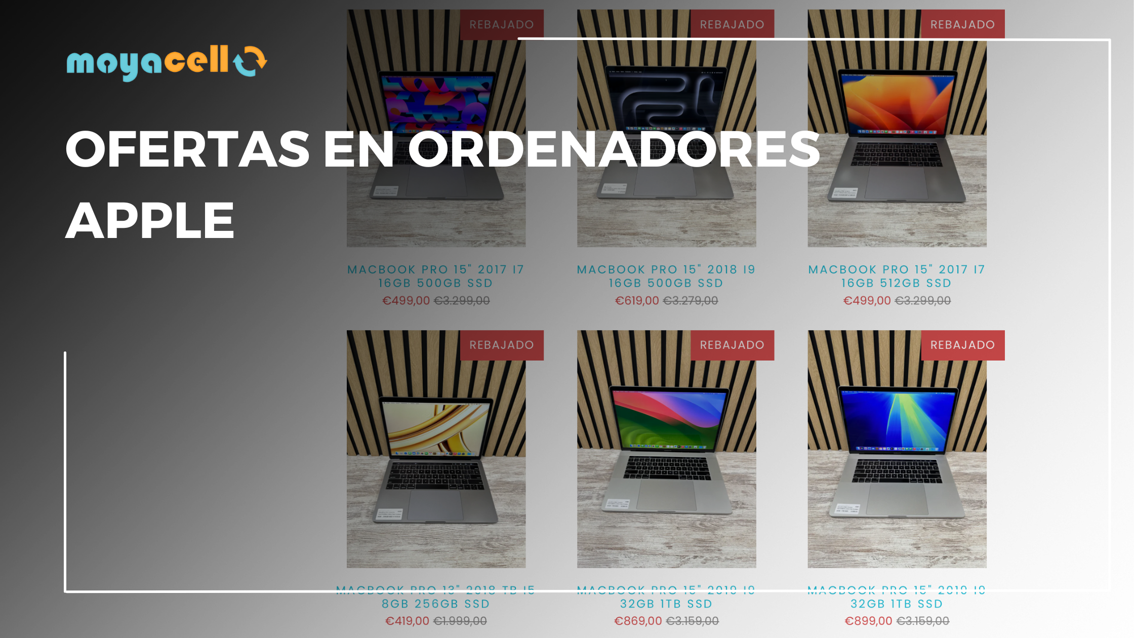 Ofertas en ordenadores Apple