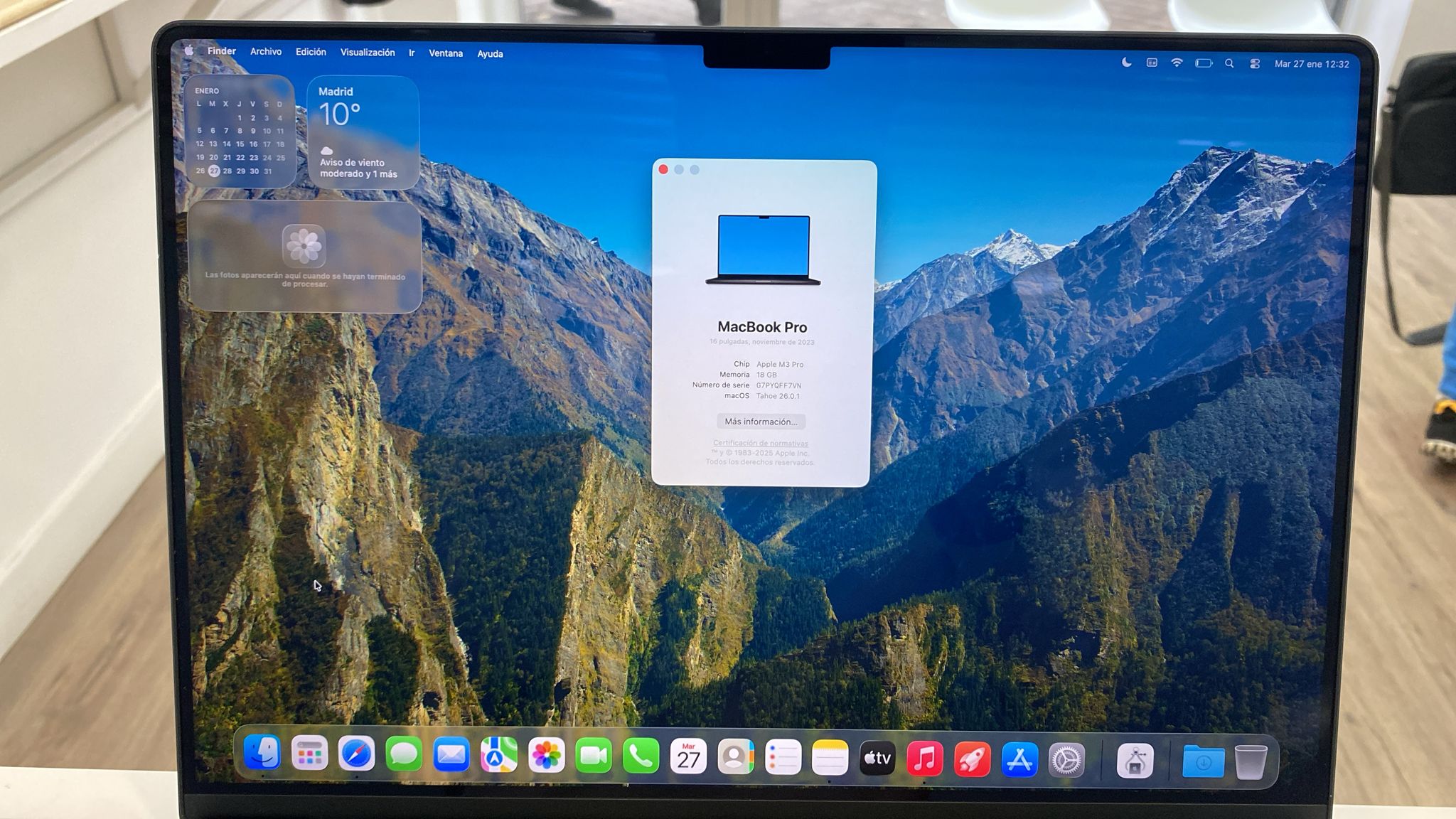 MacBook Pro 16" M3 PRO 18GB 512GB SSD