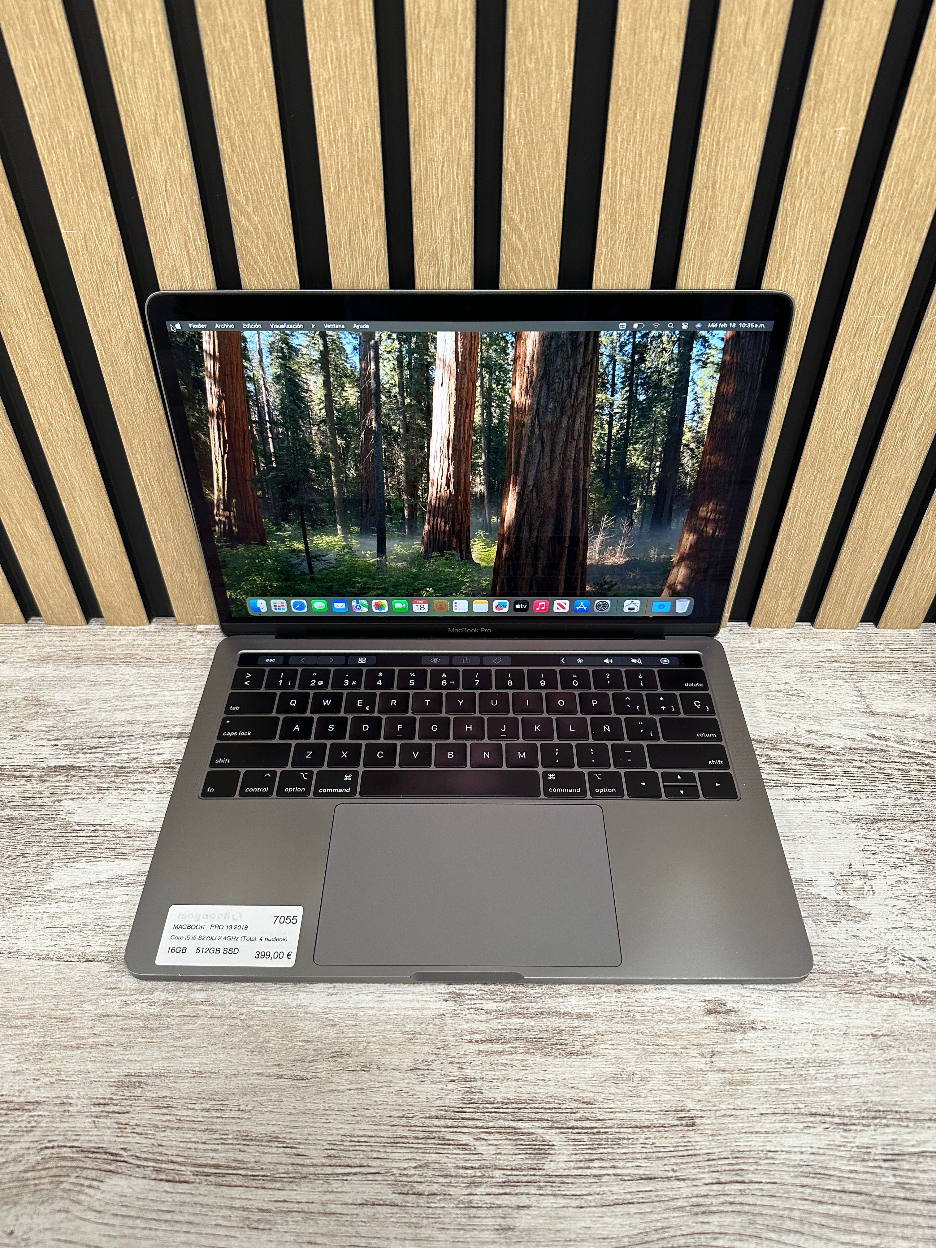 MacBook PRO 13 2019 Core i5 16GB 512GB SSD - Moyacell