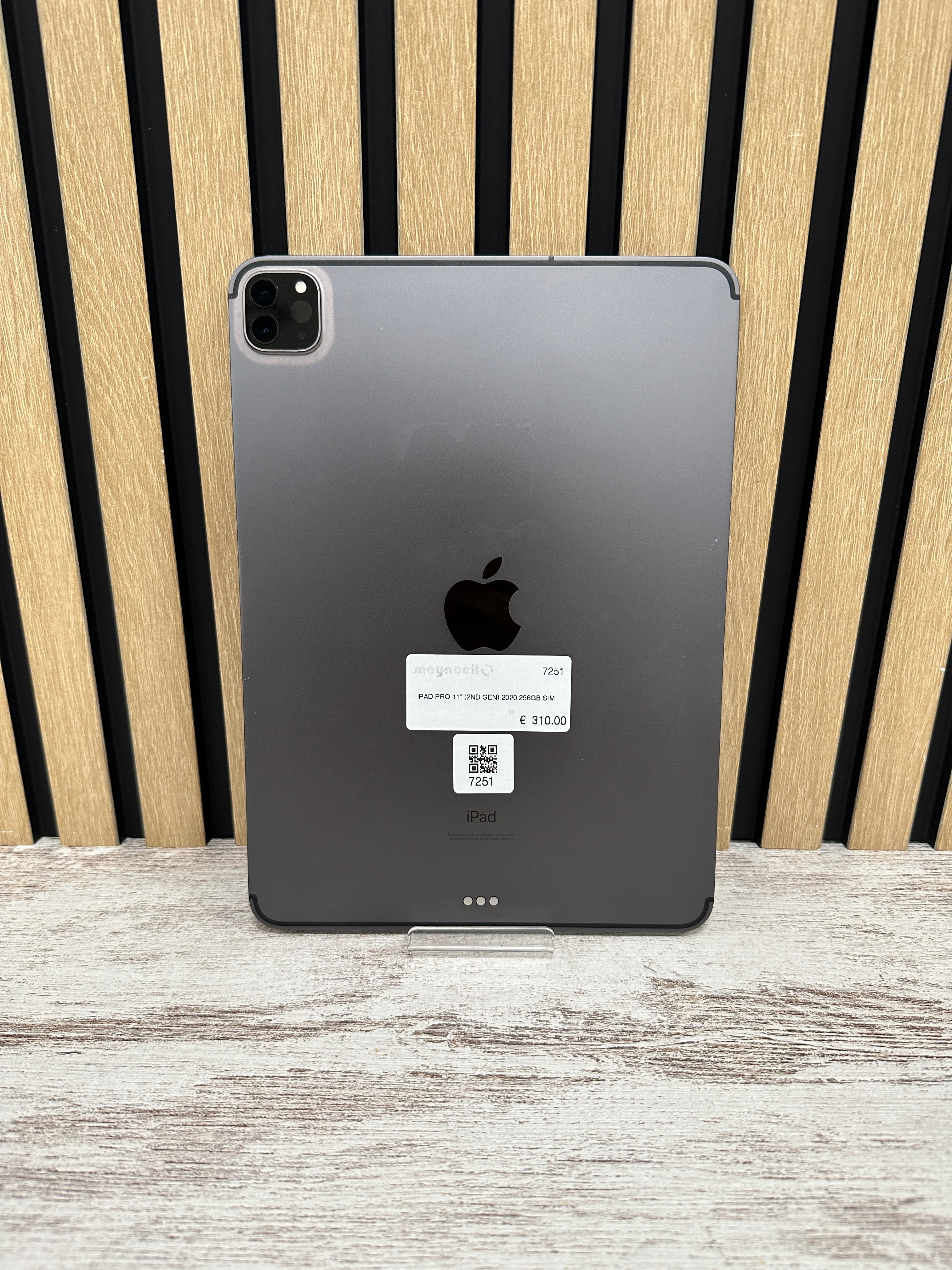 IPAD PRO 11" (2ND GEN) 2020 256GB SIM