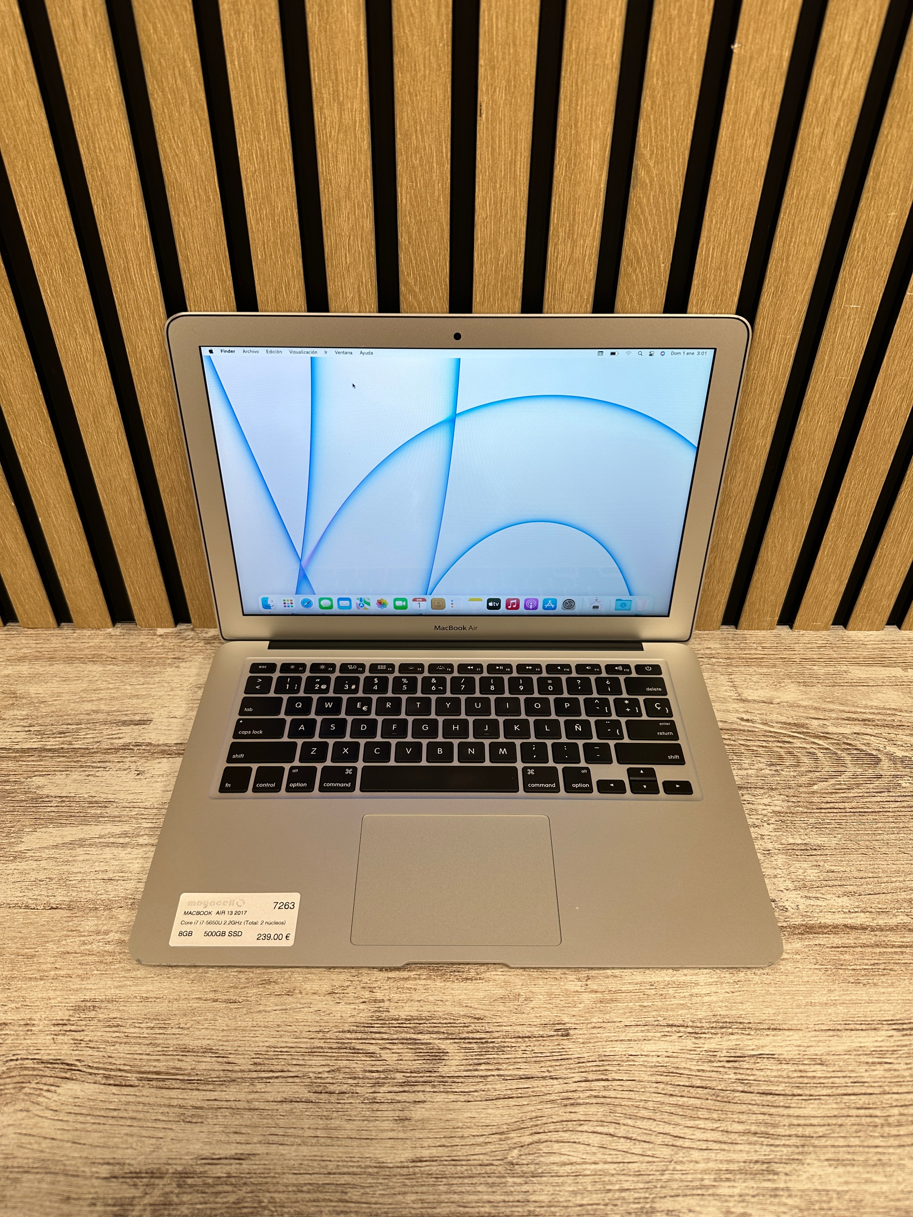MacBook Air 13" 2017 i7 8GB 500GB SSD - Moyacell