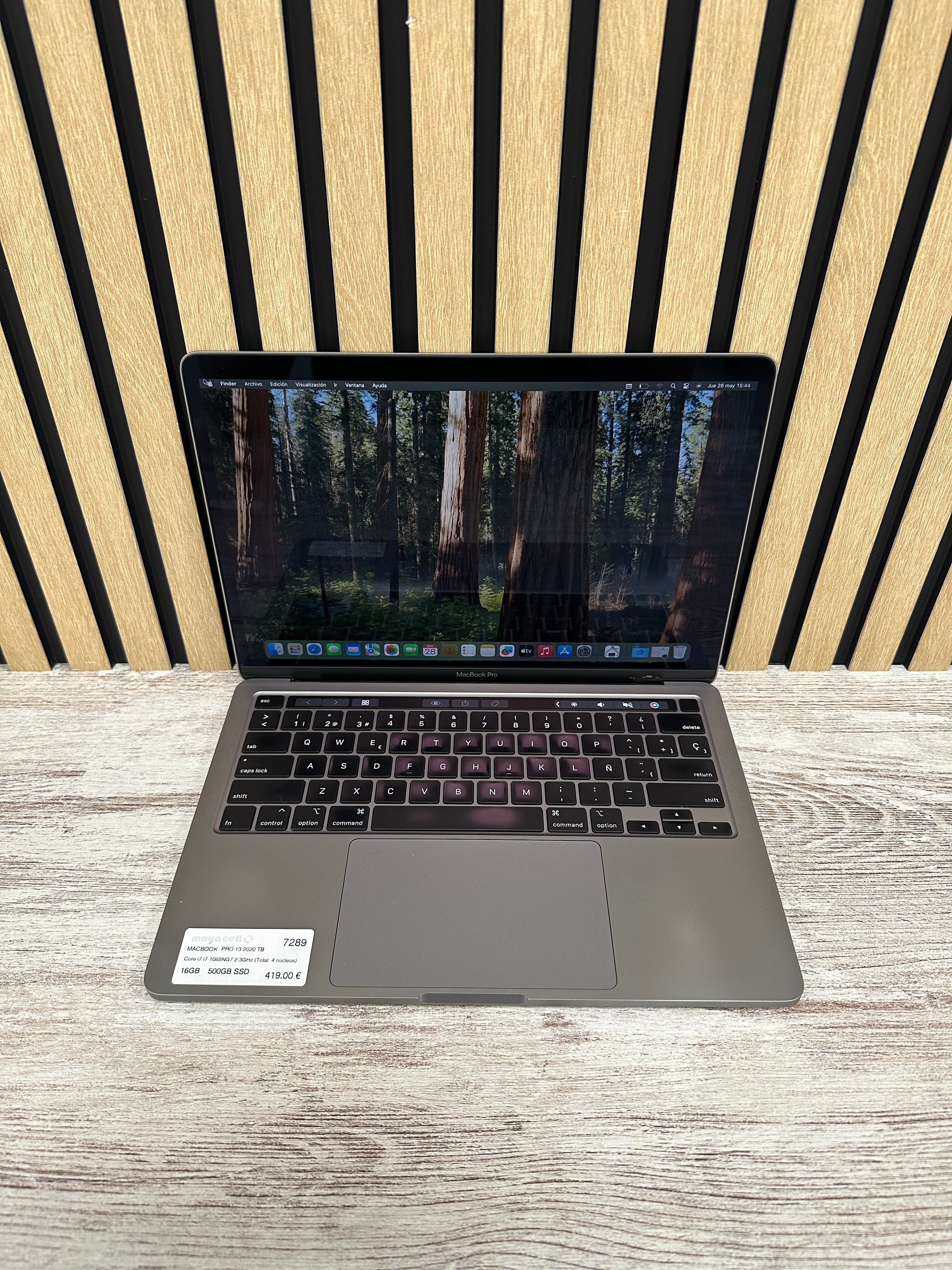 PRO 13 2020 TB Core i7 i7-1068NG7 2.3GHz (Total: 4 núcleos) 16GB 500GB SSD