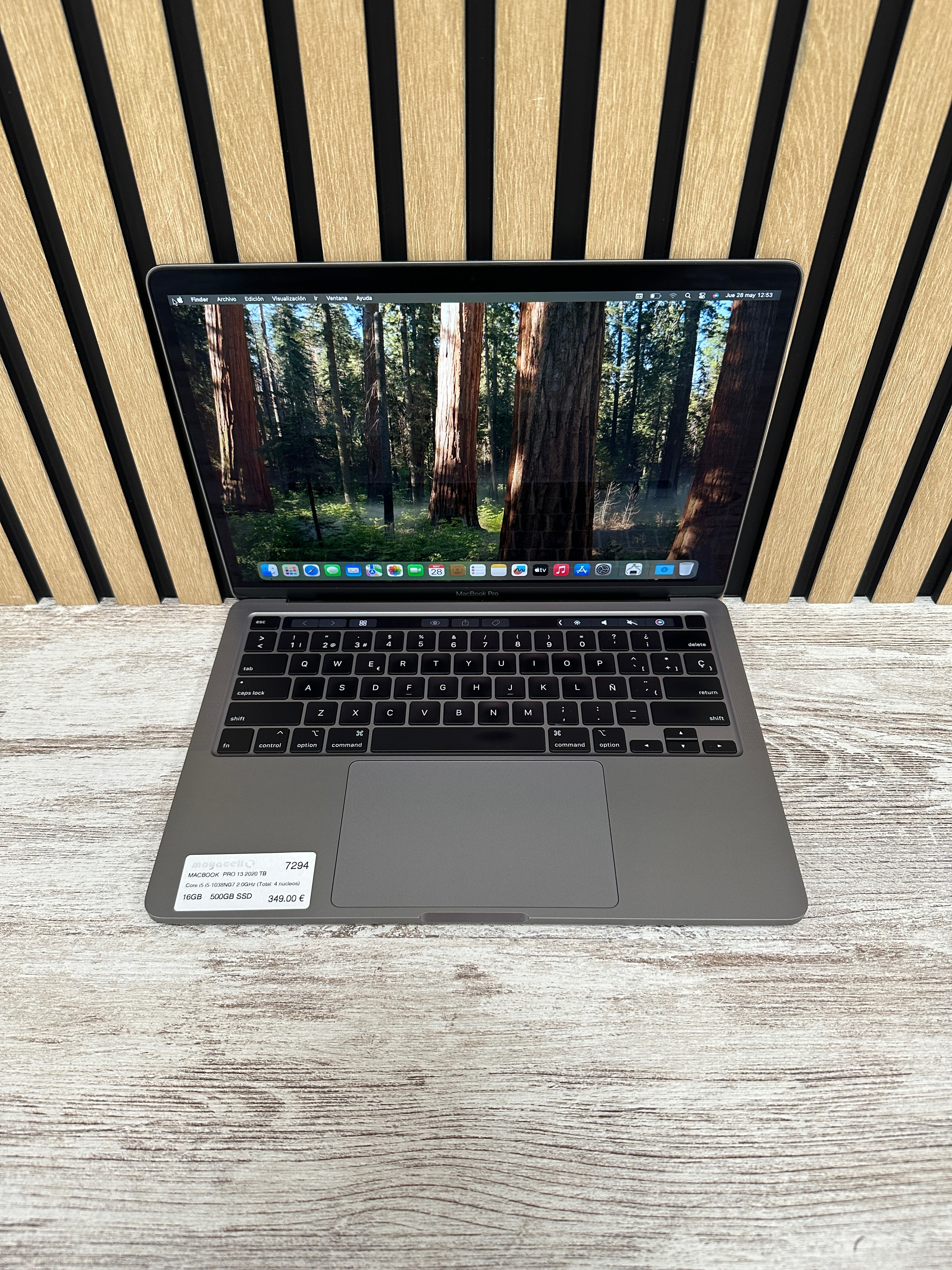 PRO 13 2020 TB Core i5 i5-1038NG7 2.0GHz (Total: 4 núcleos) 16GB 500GB SSD