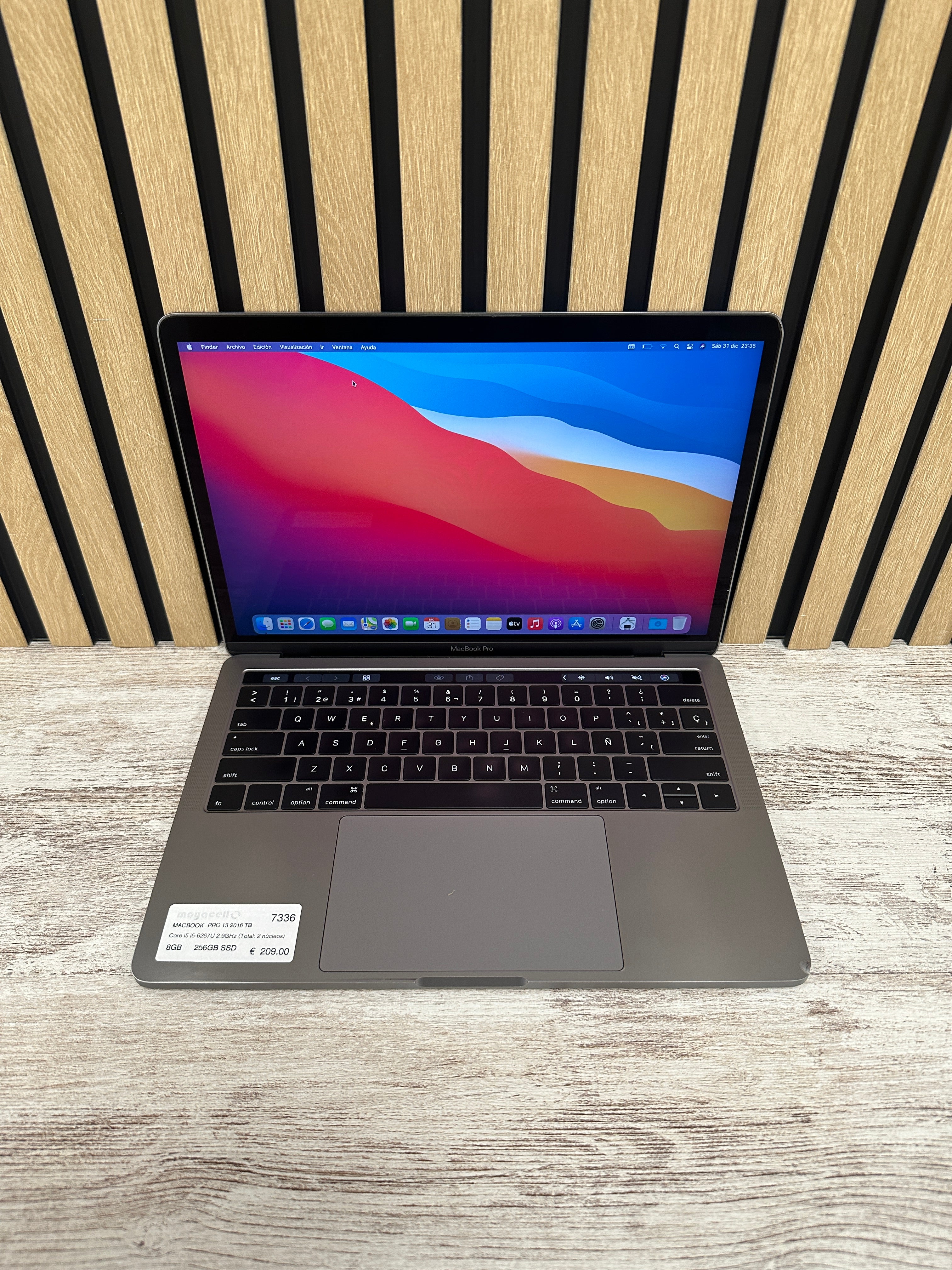 MacBook Pro 13" 2016 TB i5 8GB 256GB SSD - Moyacell