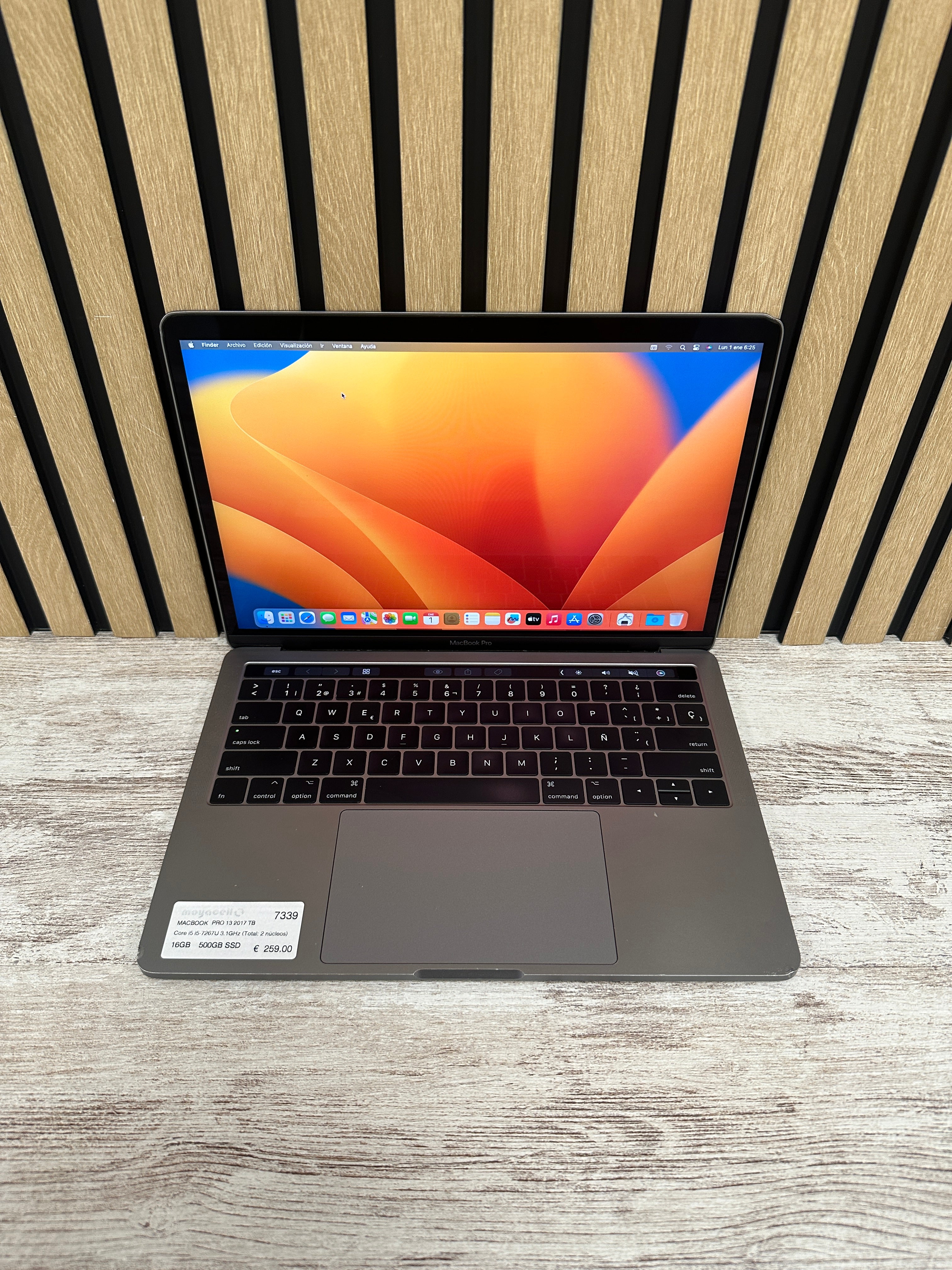 MacBook Pro 13" 2017 TB i5 16GB 500GB SSD - Moyacell