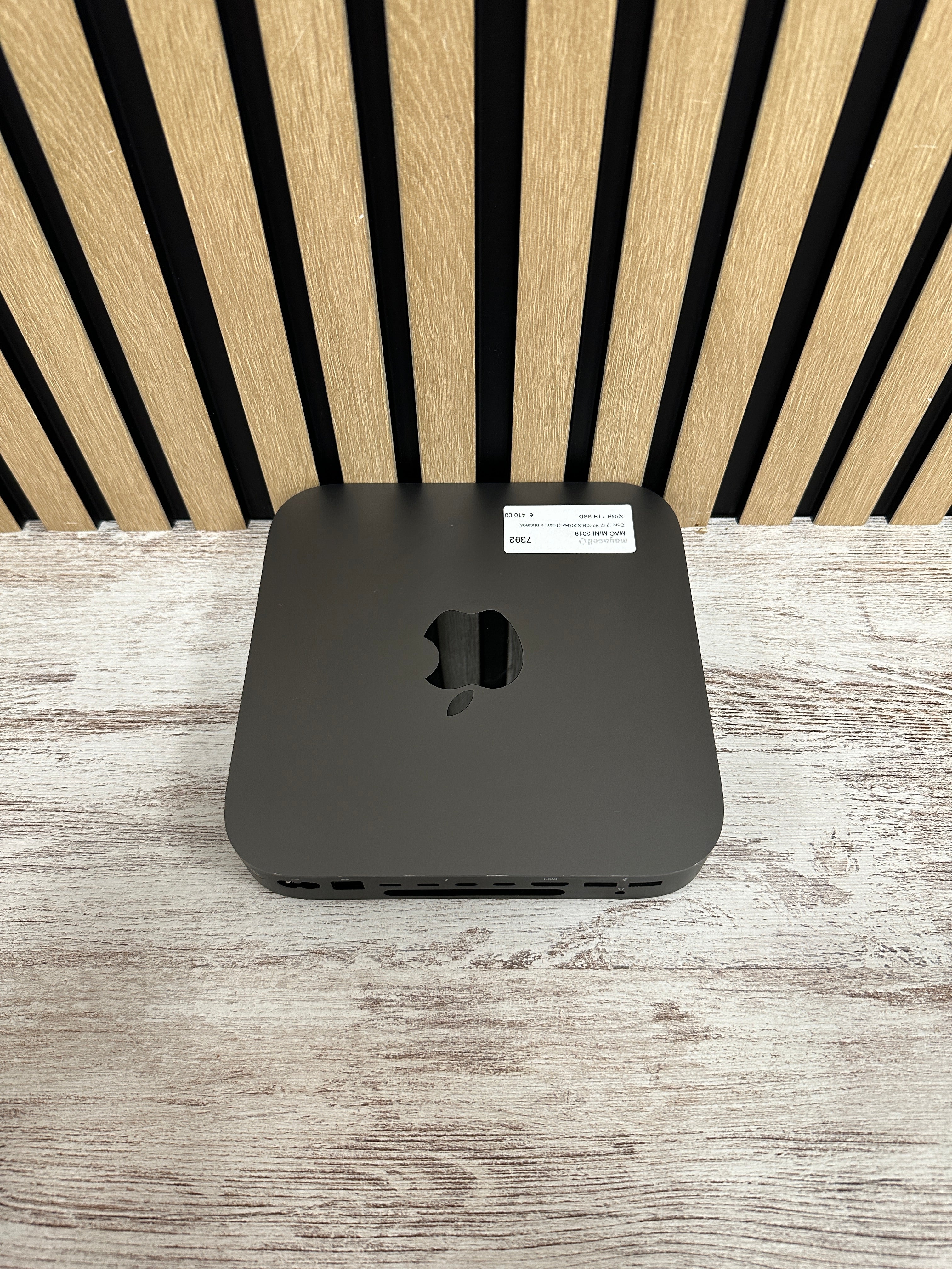 MAC MINI 2018 Core i7 i7-8700B 3.2GHz (Total: 6 núcleos) 32GB 1TB SSD