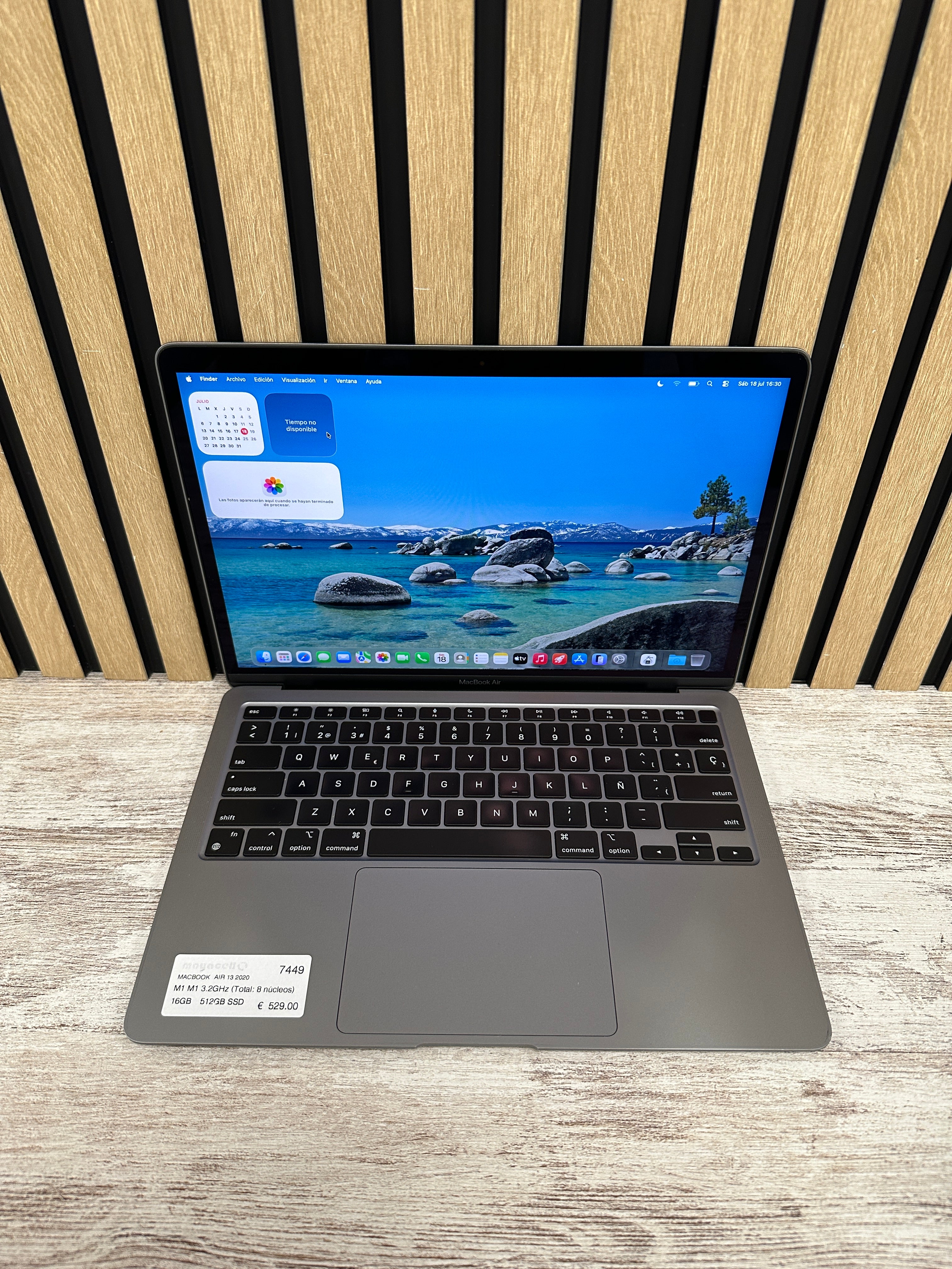 MacBook Air 13" 2020 M1 16GB 512GB SSD - Moyacell