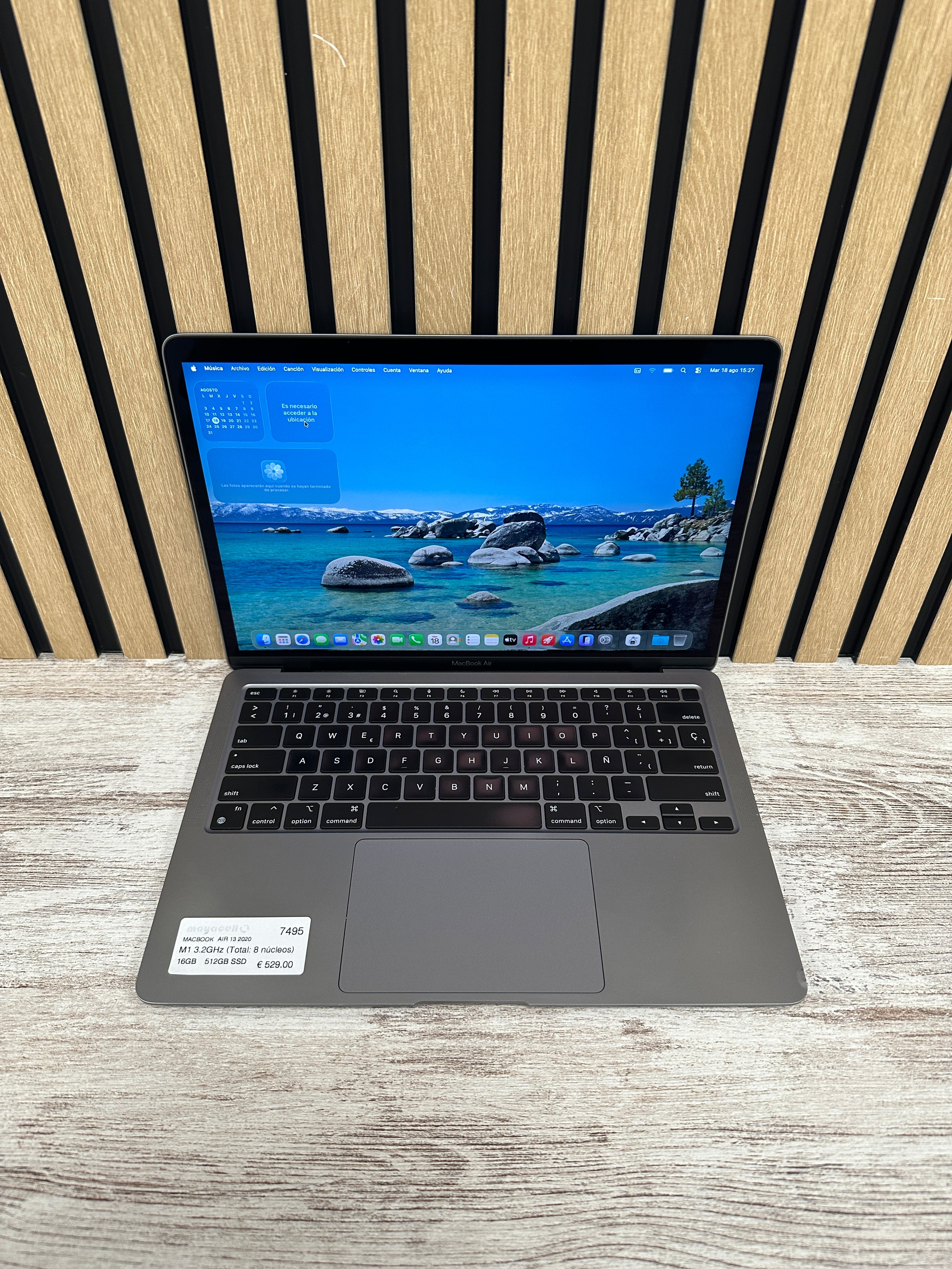 MacBook Air 13" 2020 M1 16GB 512GB SSD - Moyacell