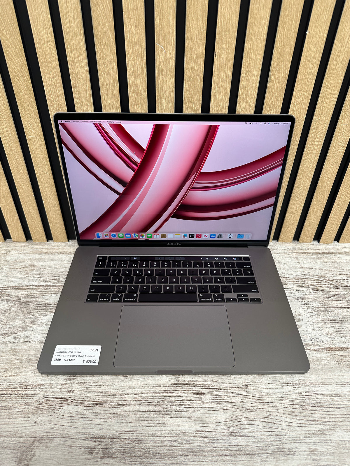 MacBook Pro 16" 2019 i7 32GB 1TB SSD - Moyacell