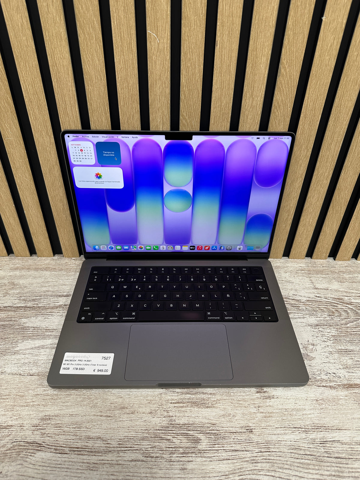MacBook Pro 14" 2021 M1 16GB 1TB SSD - Moyacell