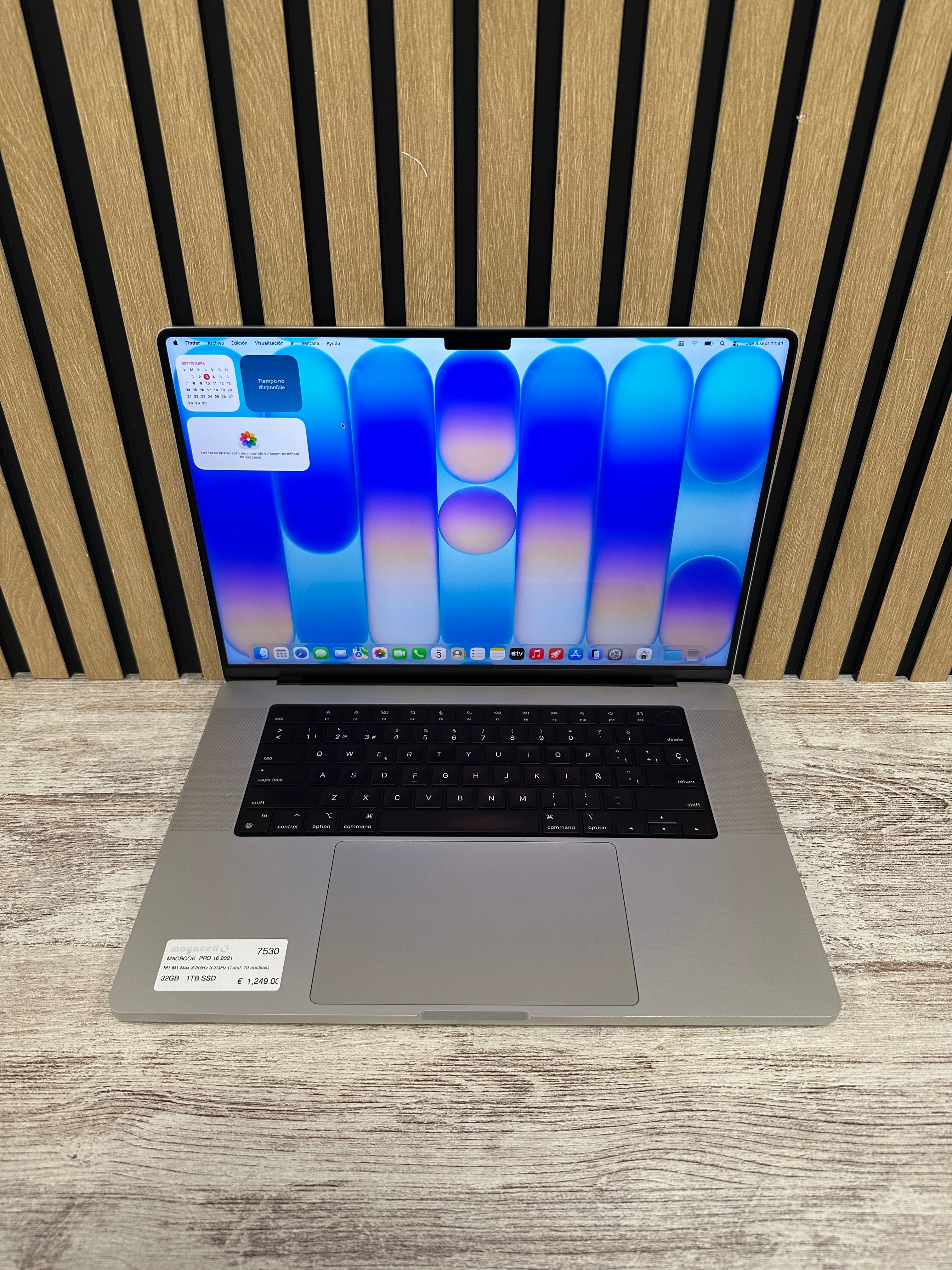 MacBook Pro 16" 2021 M1 32GB 1TB SSD - Moyacell