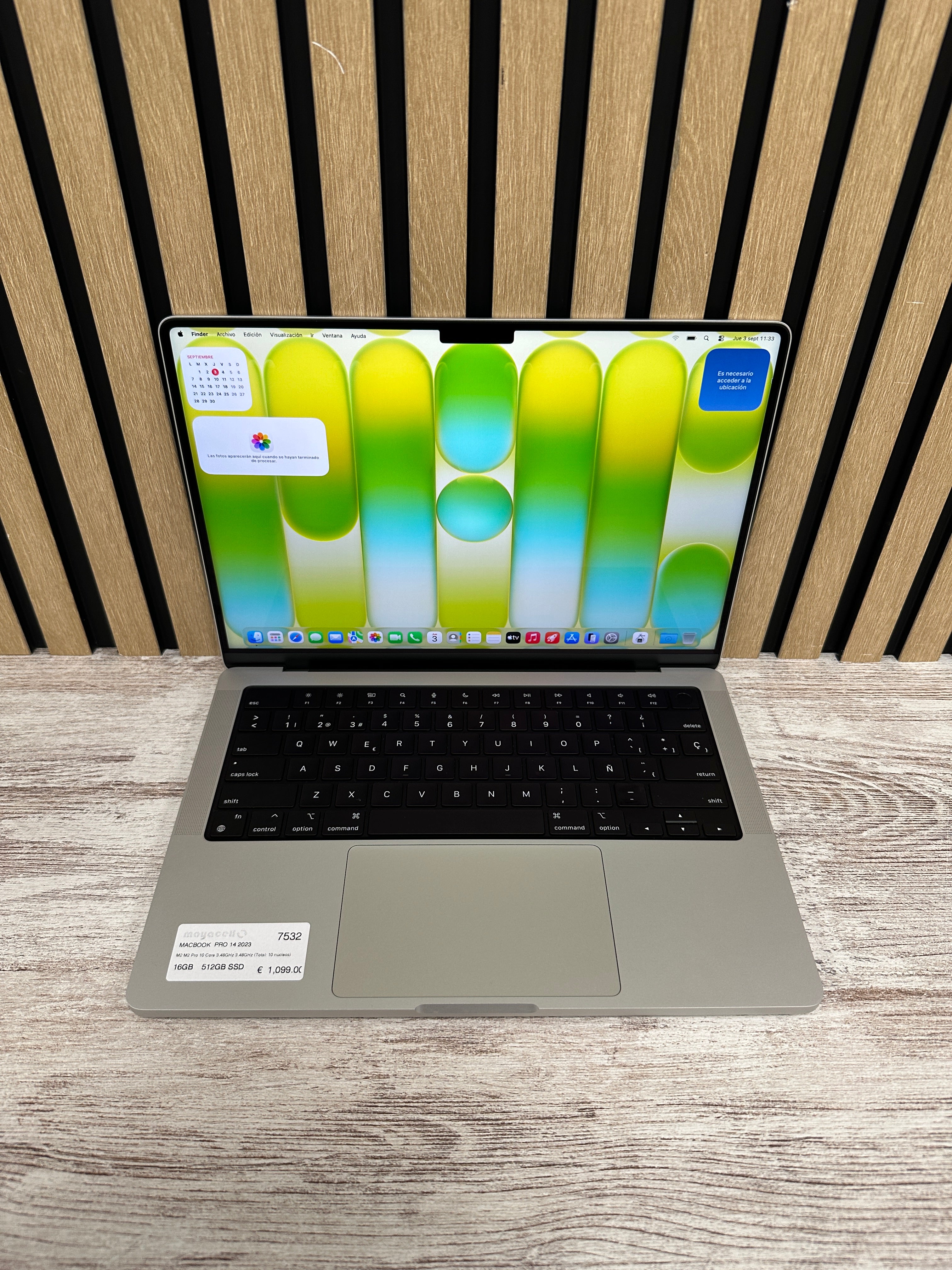 MacBook Pro 14" 2023 M2 16GB 512GB SSD - Moyacell