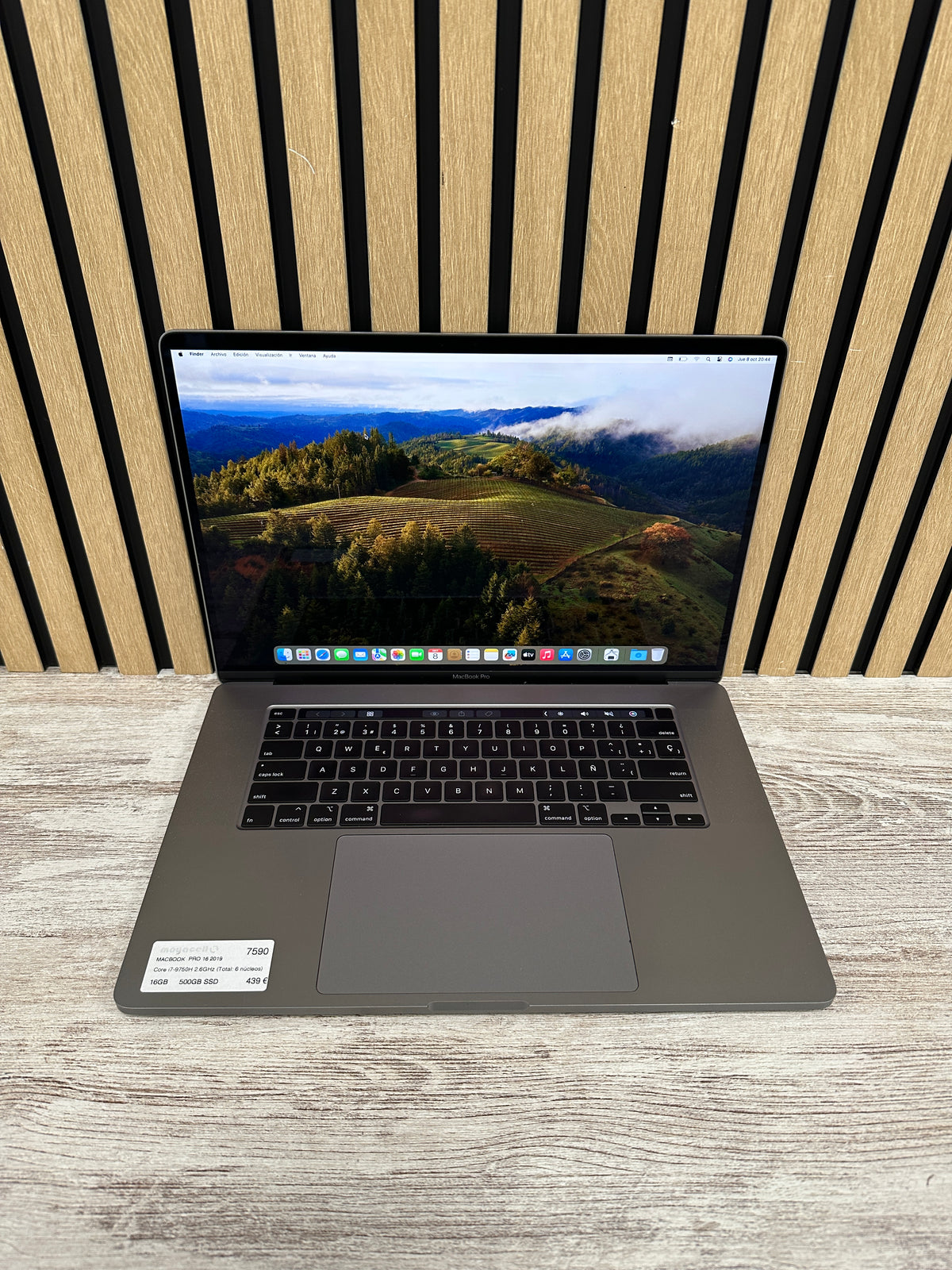 MacBook Pro 16" 2019 i7 16GB 500GB SSD - Moyacell