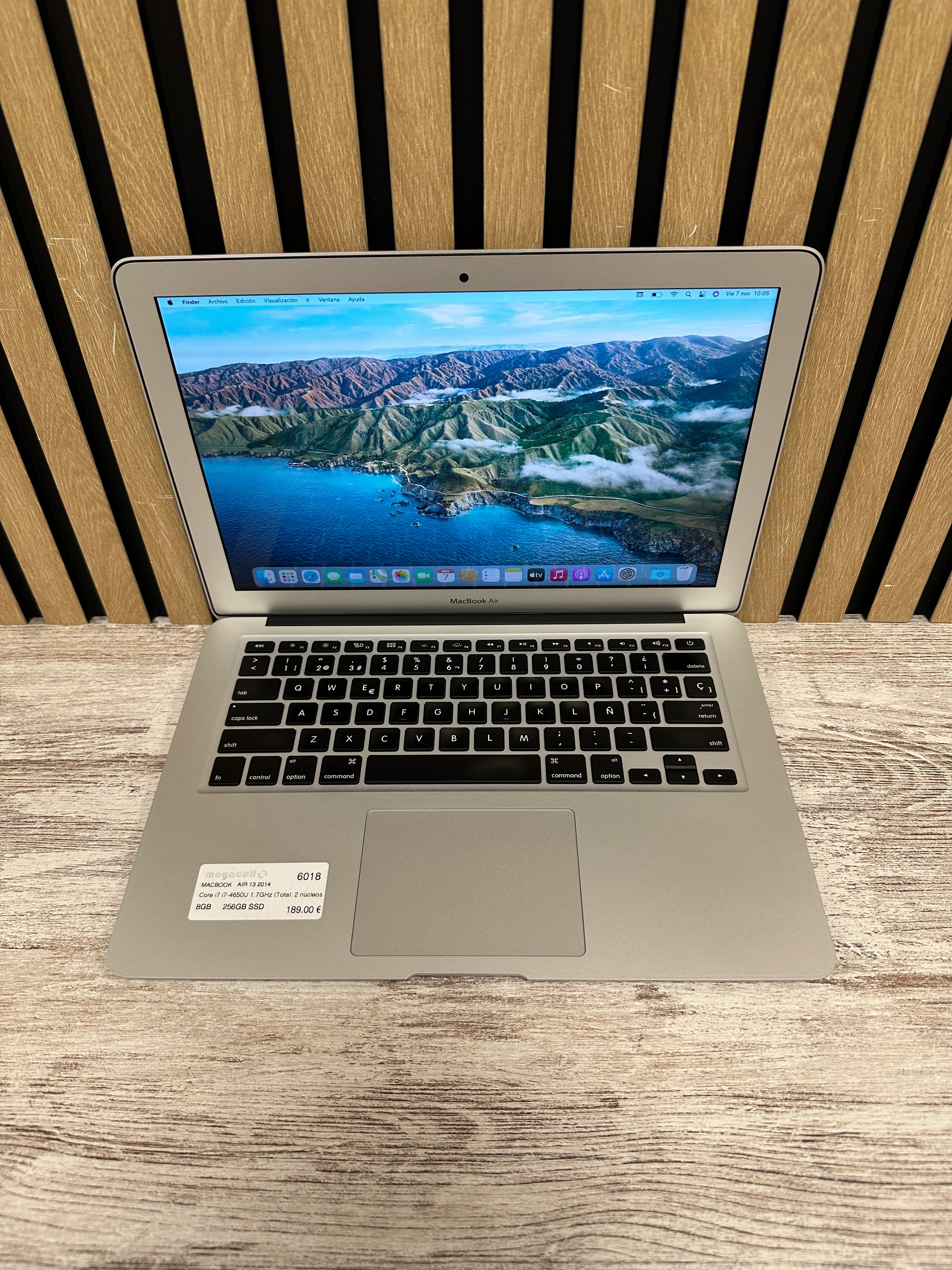 MacBook Air 13" 2014 i7 8gb 256gb SSD