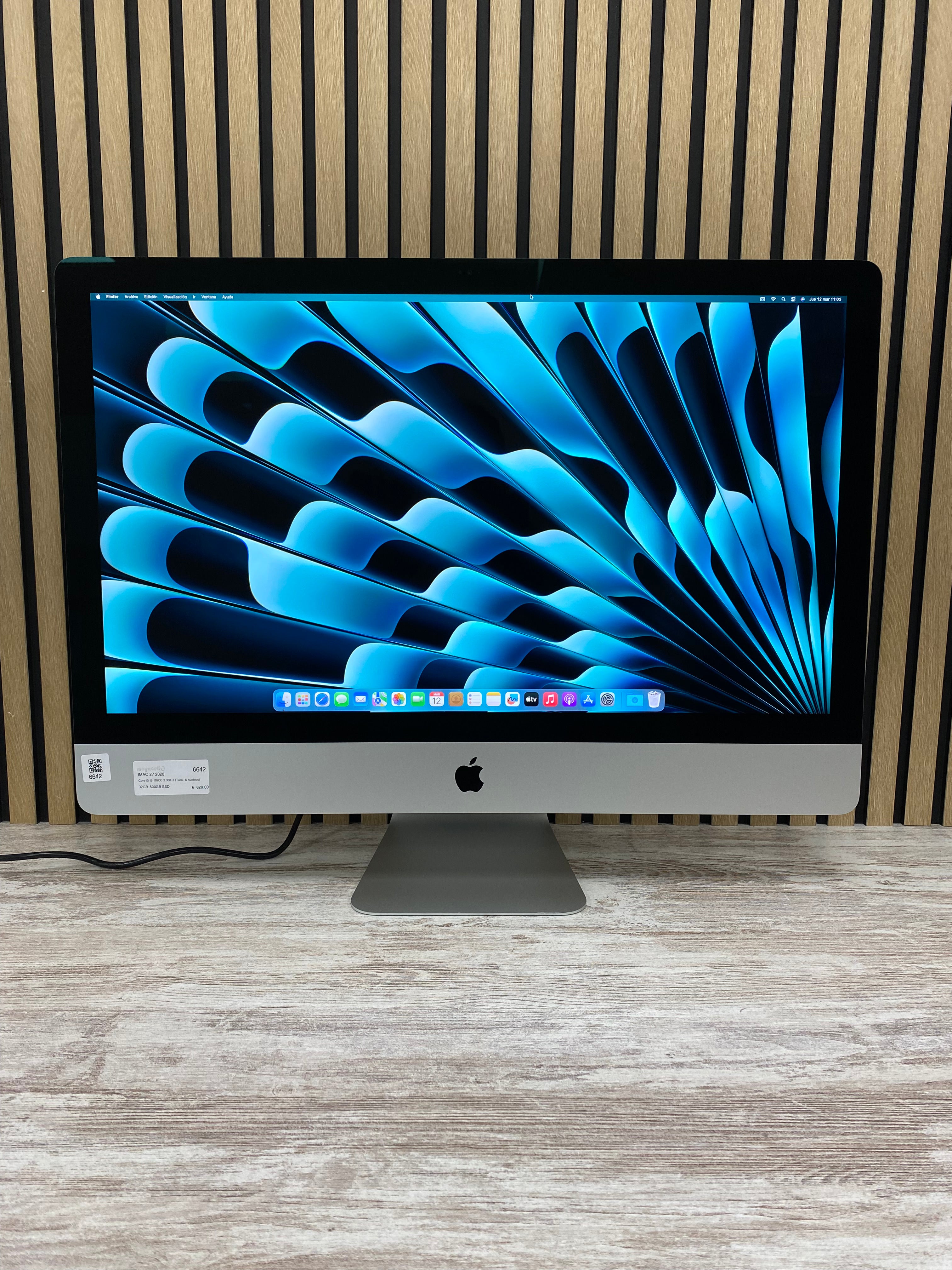 iMac 27" 2020 i5 32gb 500gb SSD
