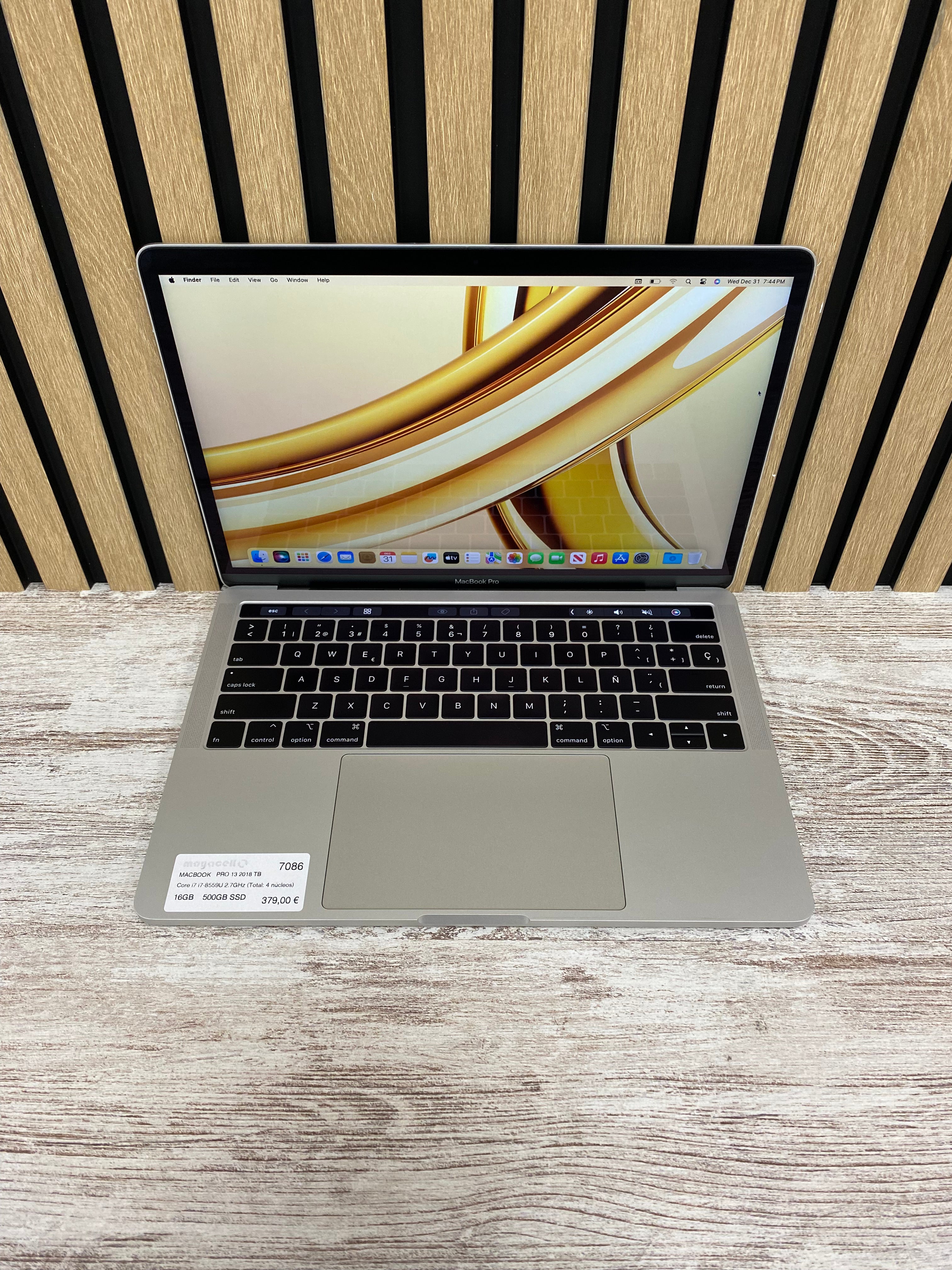 MacBook Pro 13 "2018 TB i7 16gb 500gb SSD