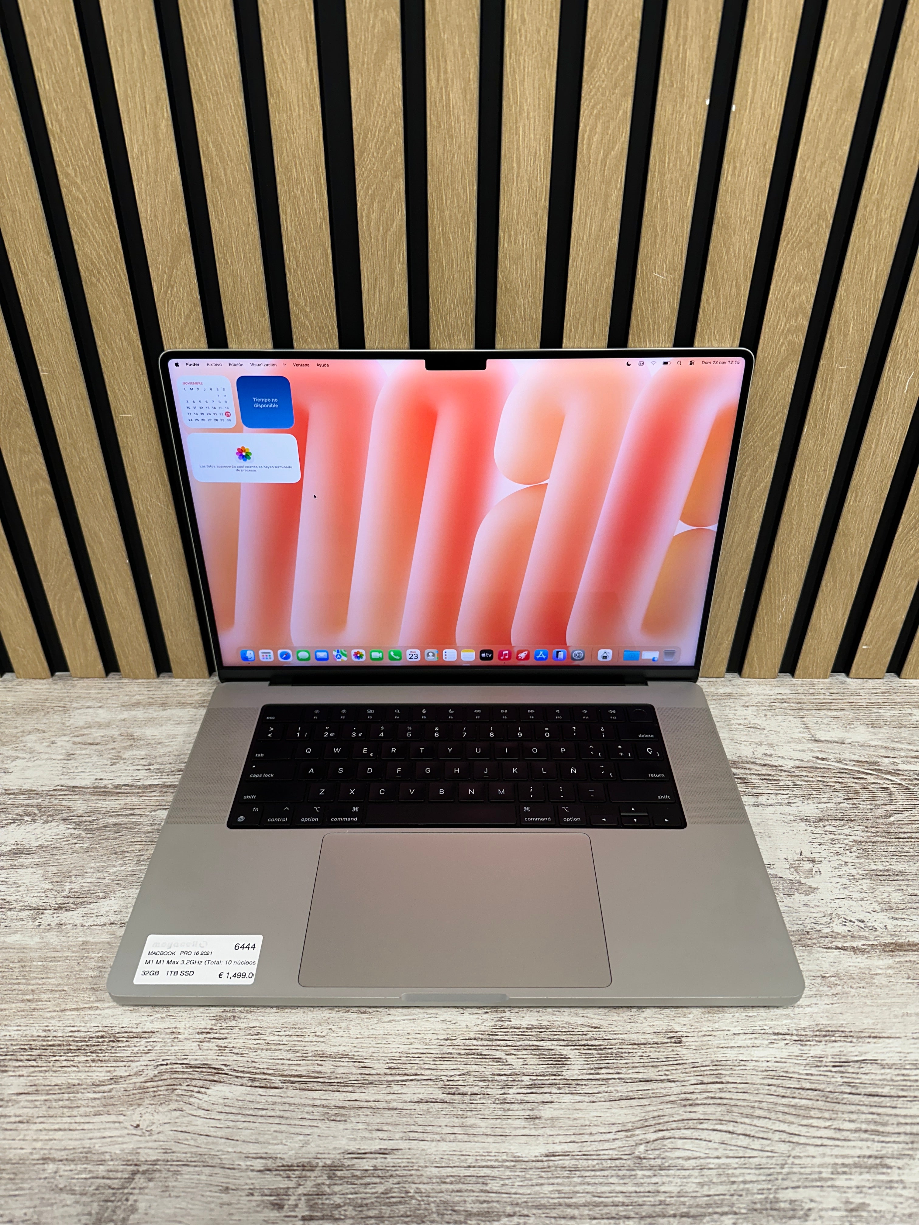 MacBook Pro 16" 2021 M1 MAX 32gb 1tb SSD