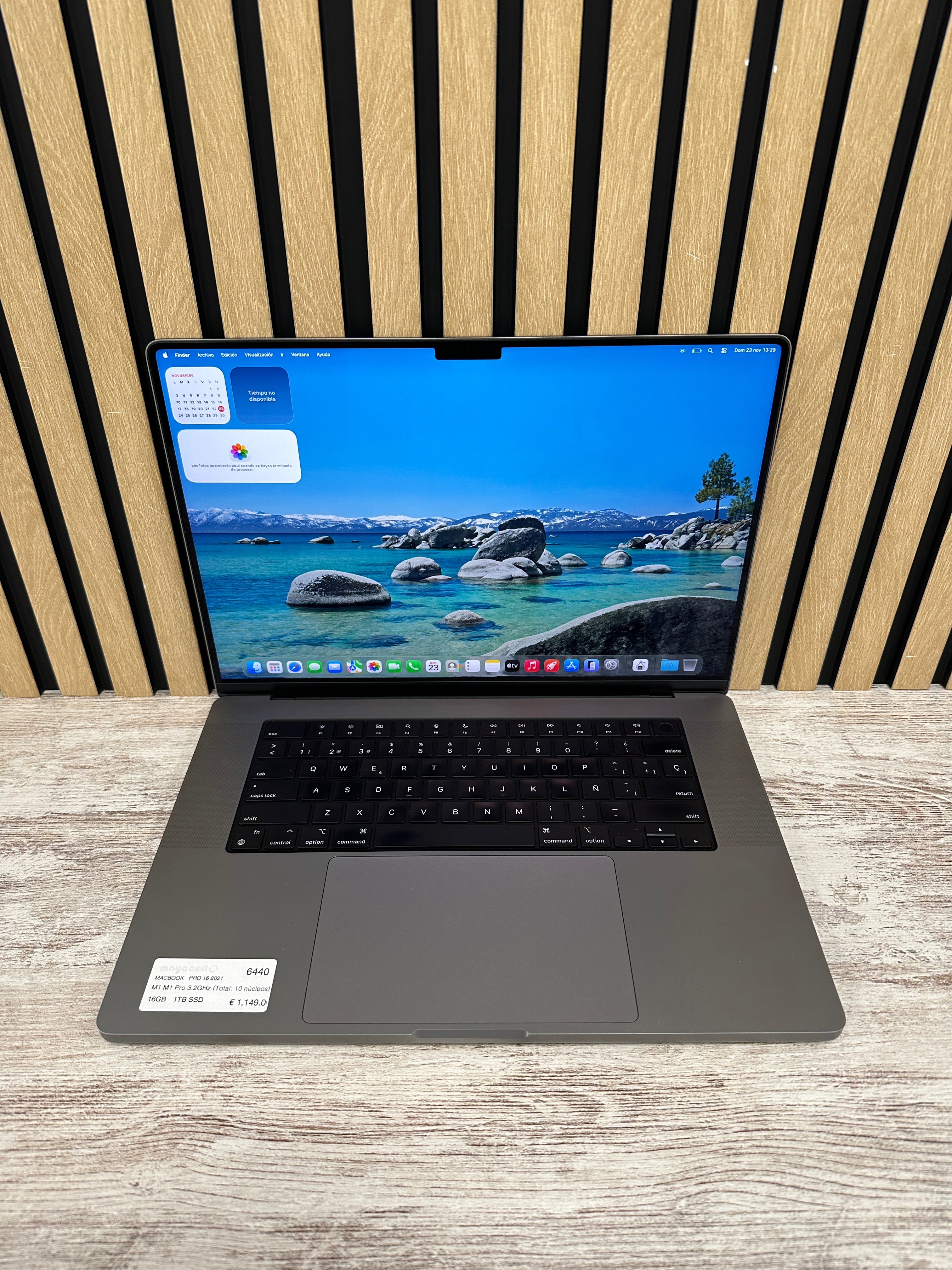 MacBook Pro 16" 2021 M1 PRO 16gb 1tb SSD