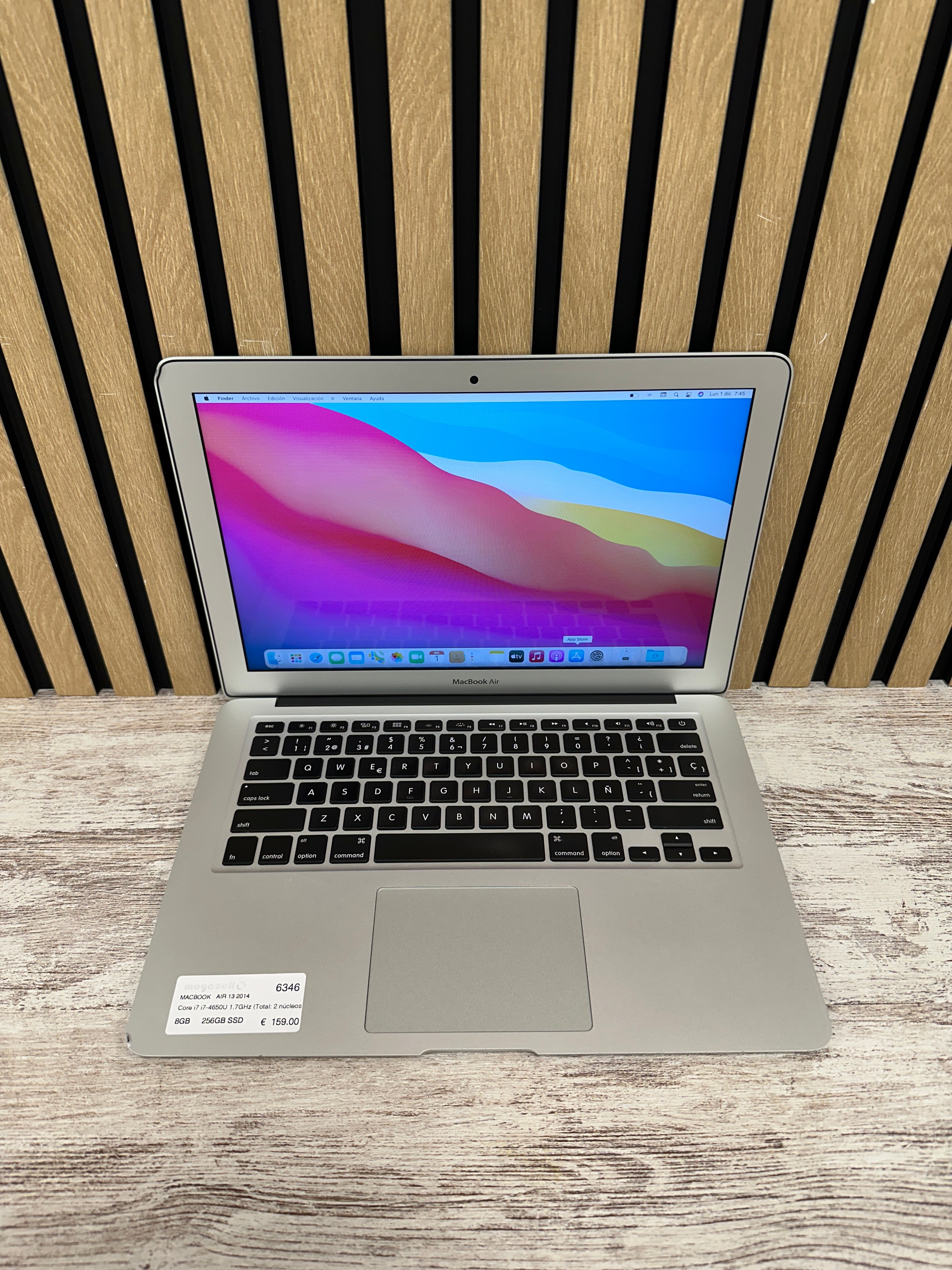 MacBook Air 13" 2014 i7 8gb 256gb SSD