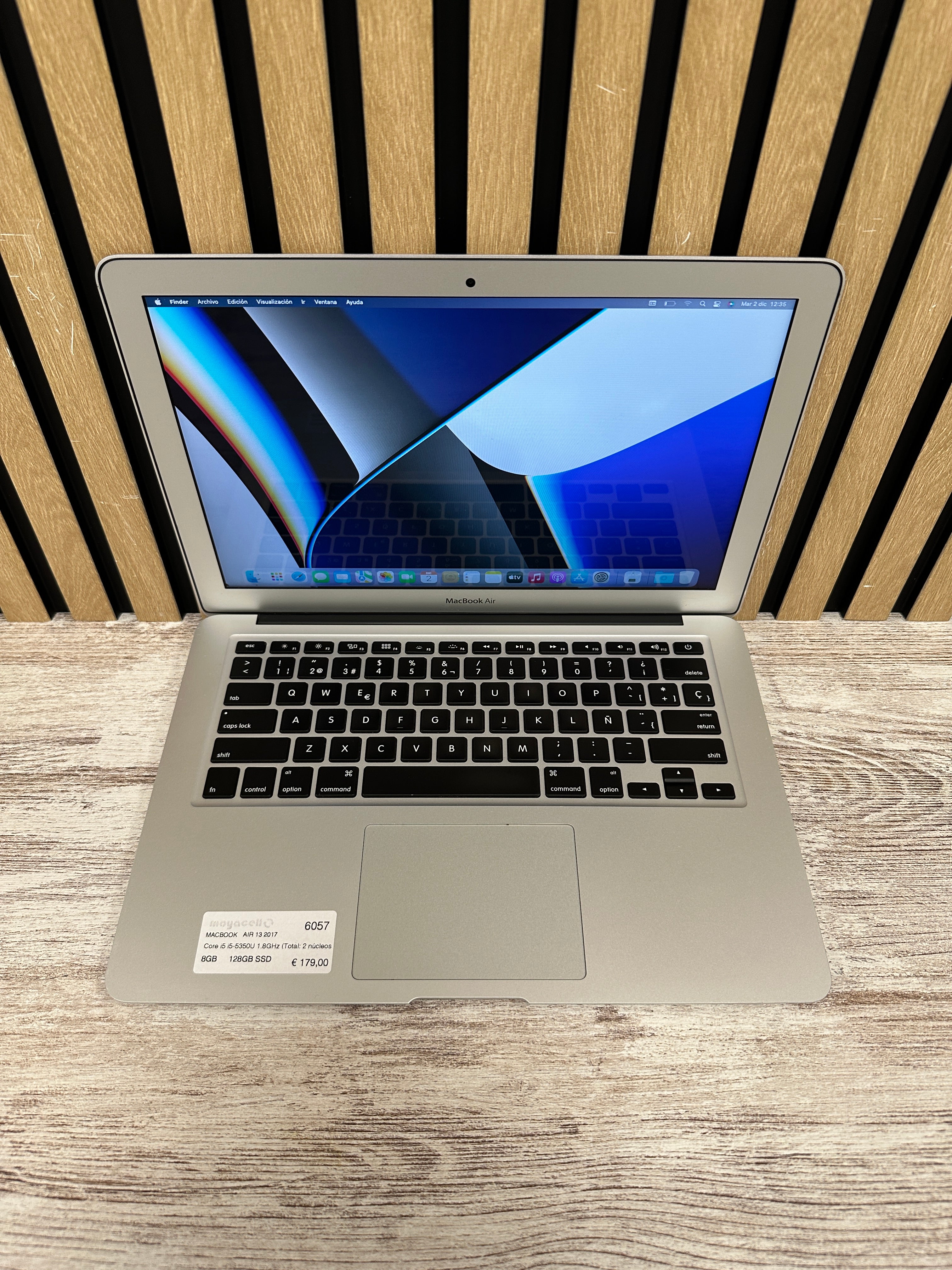 MacBook Air 13" 2017 i5 8gb 128gb SSD