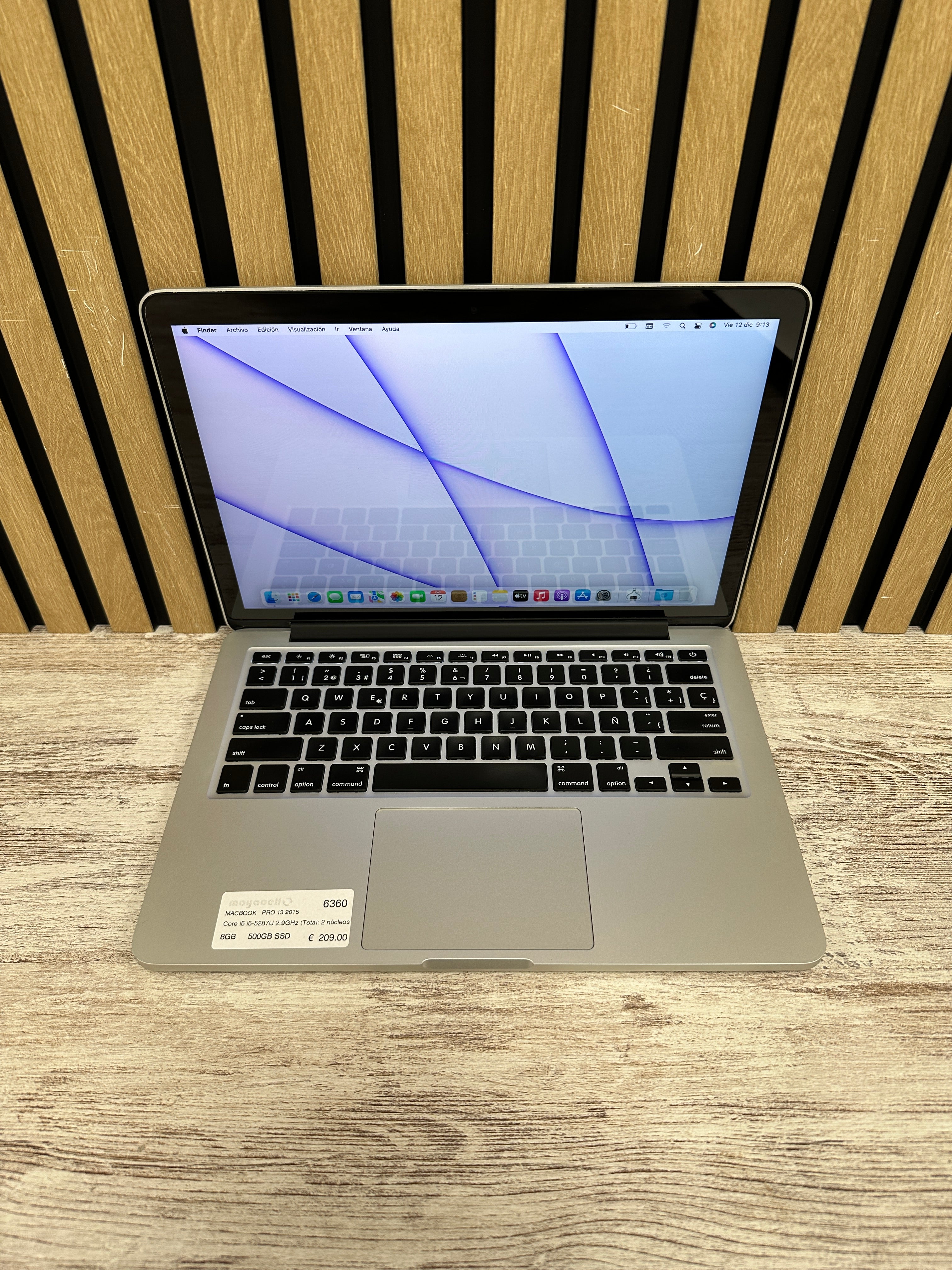 MacBook Pro 13" 2015 i5 8gb 500gb SSD