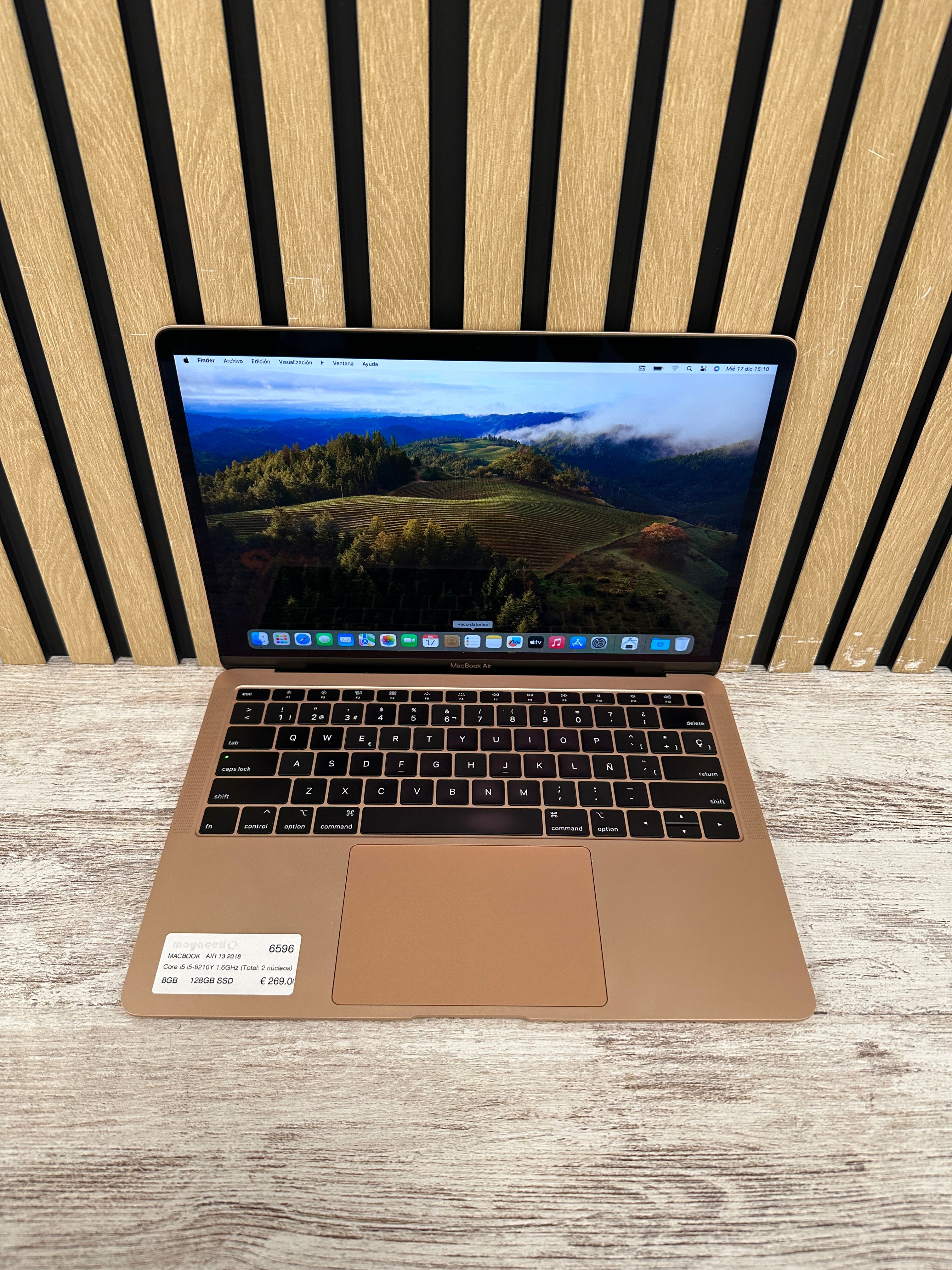 MacBook Air 13" 2018 i5 8gb 128gb SSD