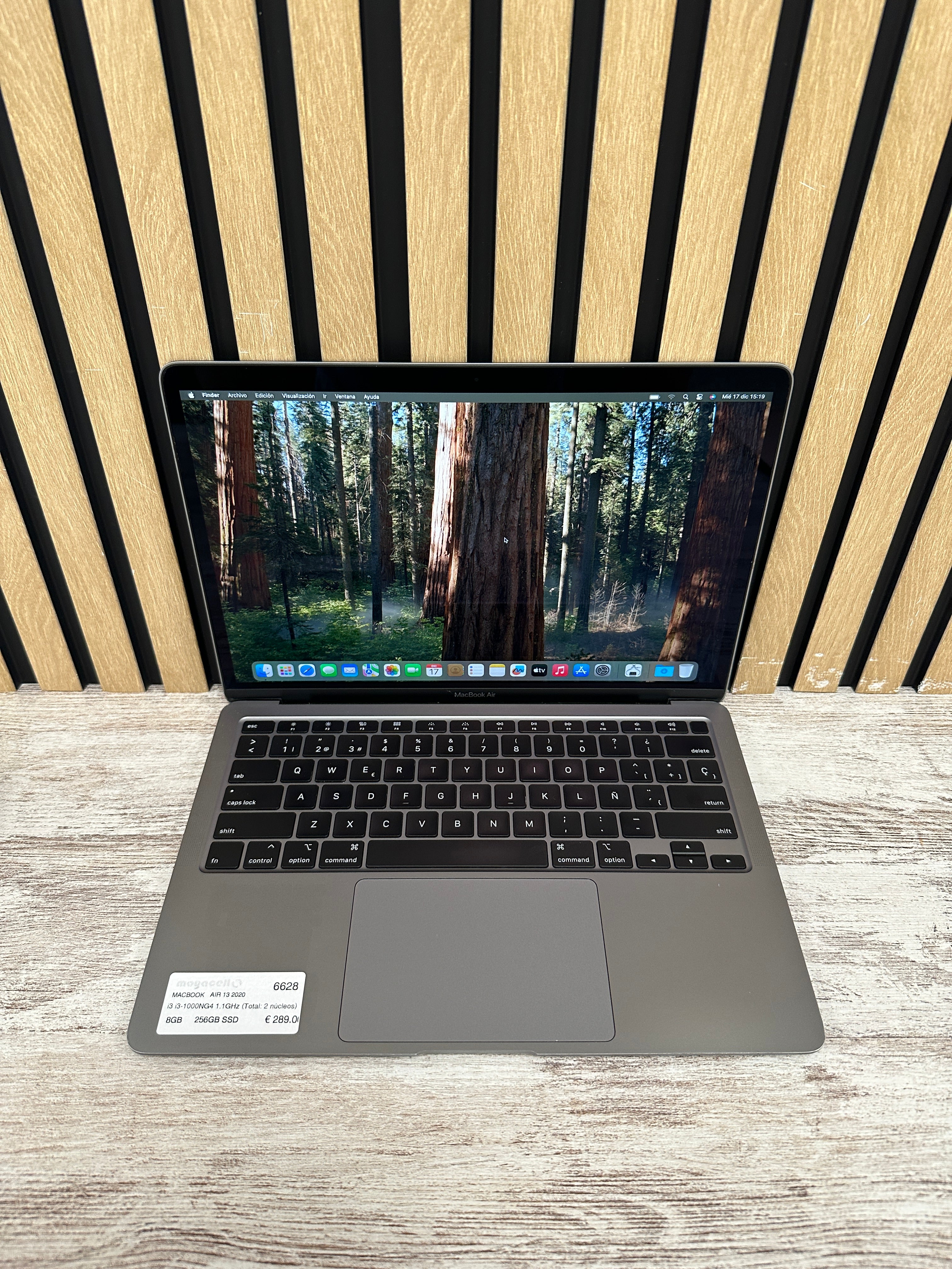 MacBook Air 13" 2020 i3 8gb 256gb SSD