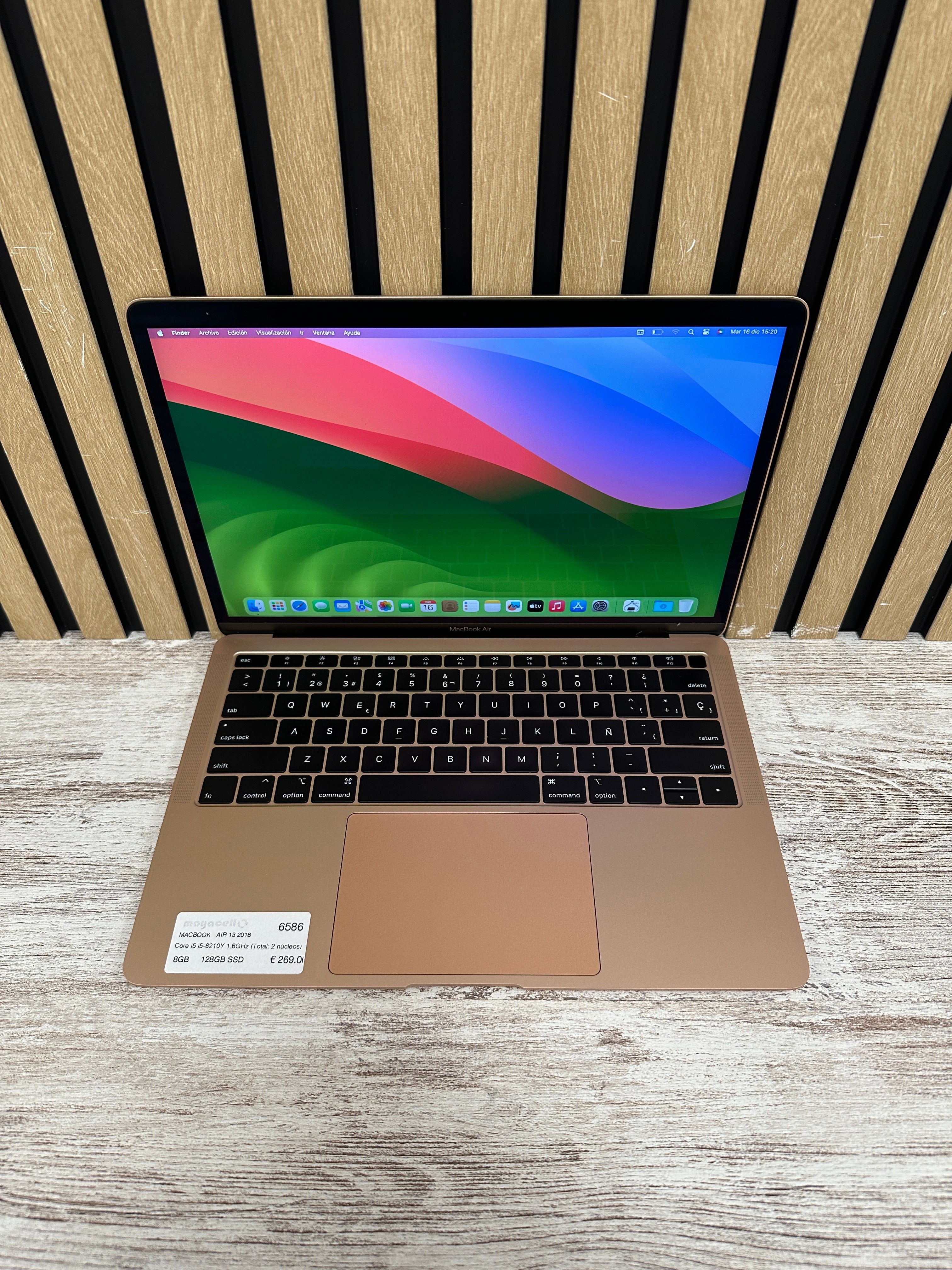 MacBook Air 13" 2018 i5 8gb 128gb SSD