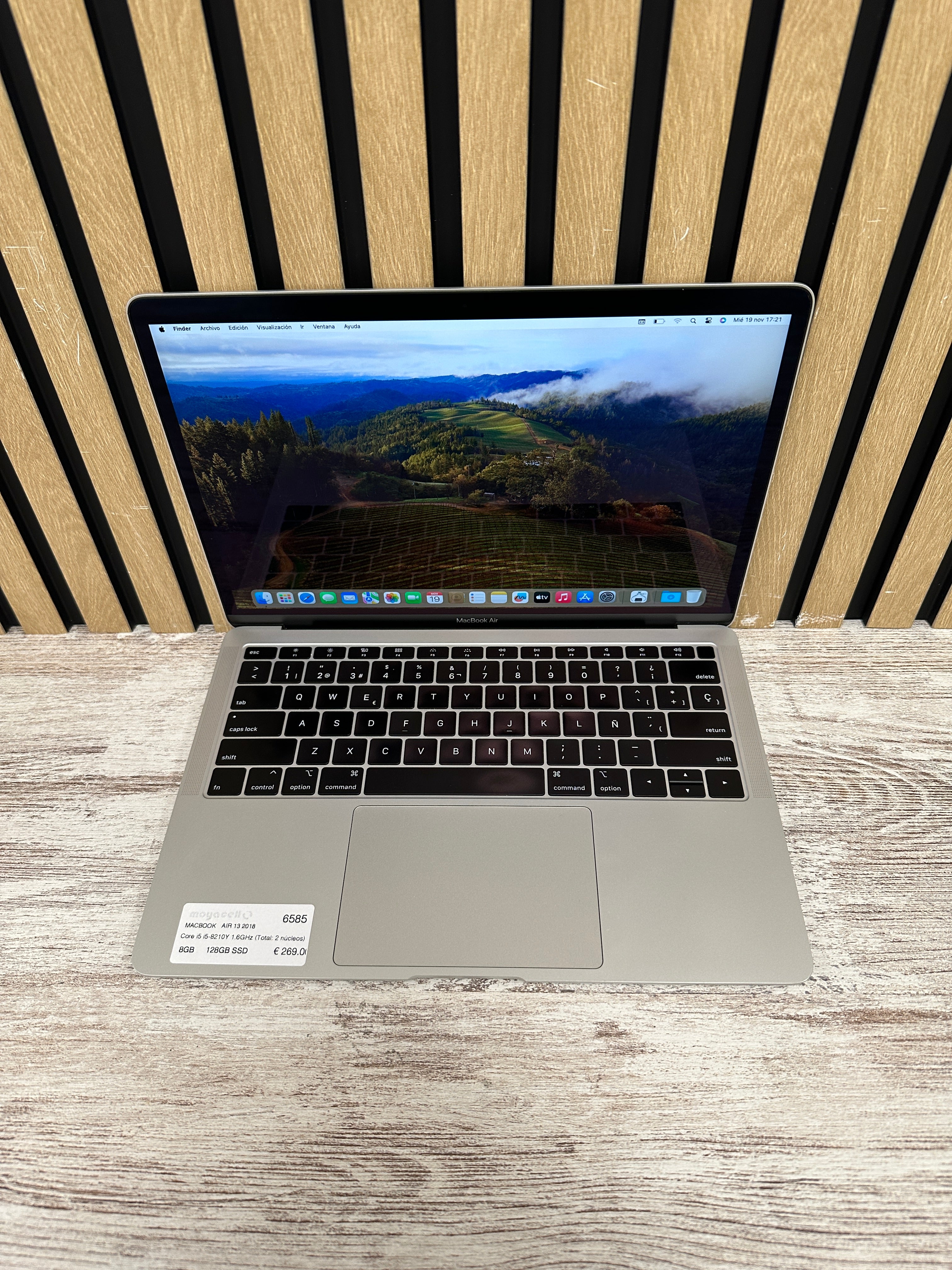 MacBook Air 13" 2018 i5 8gb 128gb SSD