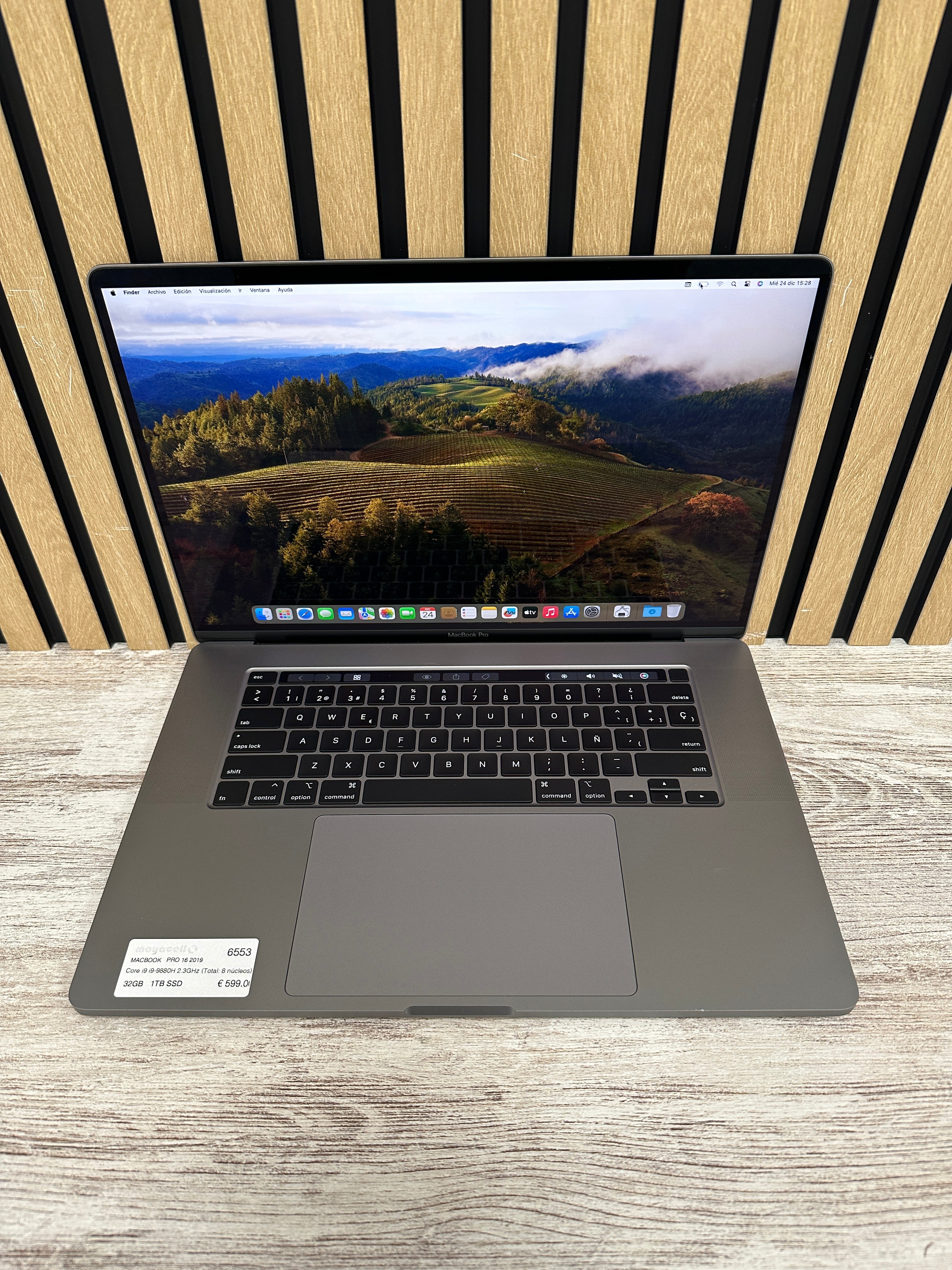 MacBook Pro 16" 2019 i9 32gb 1tb SSD