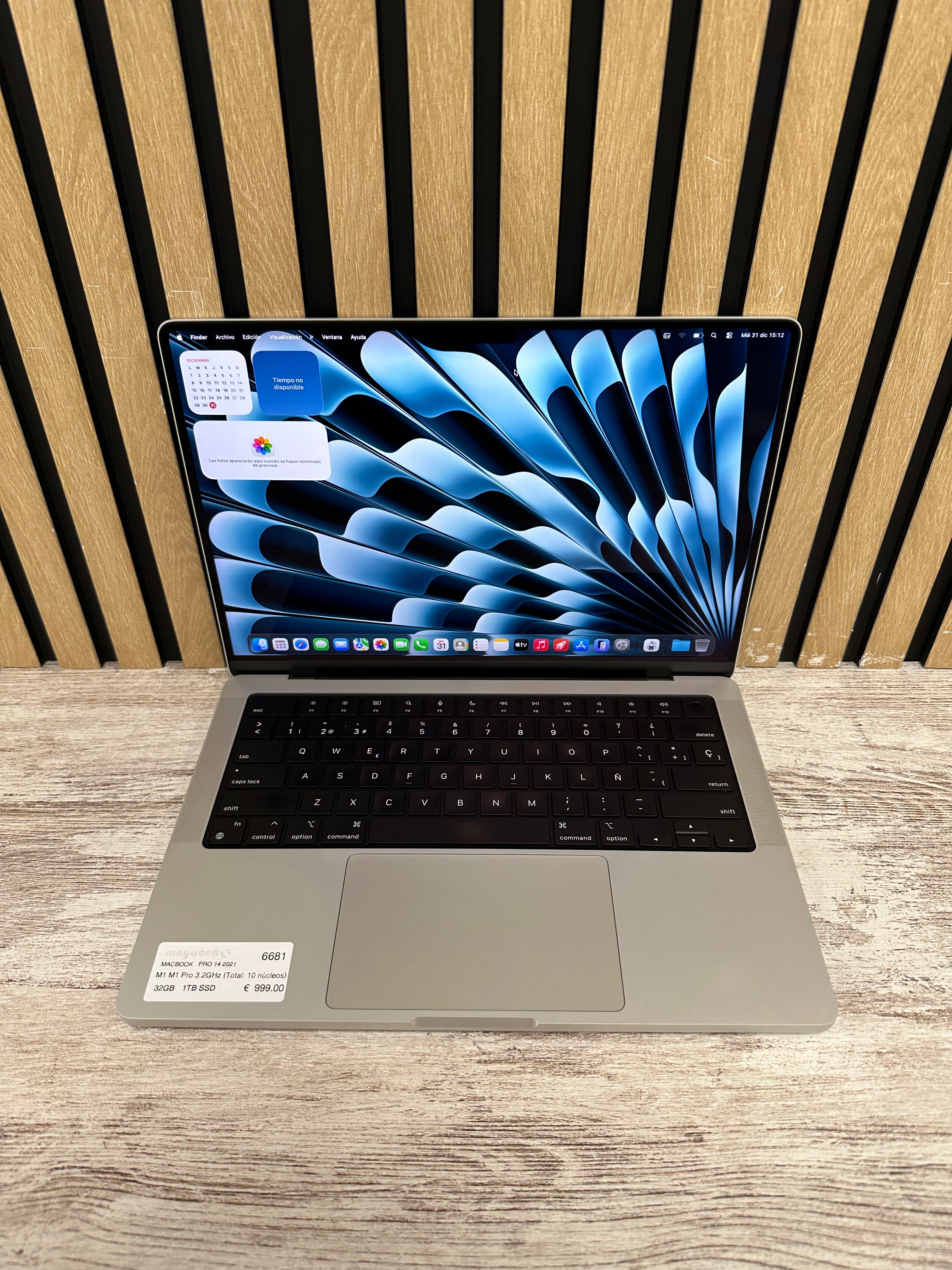 MacBook Pro 14" 2021 M1 PRO 32gb 1tb SSD