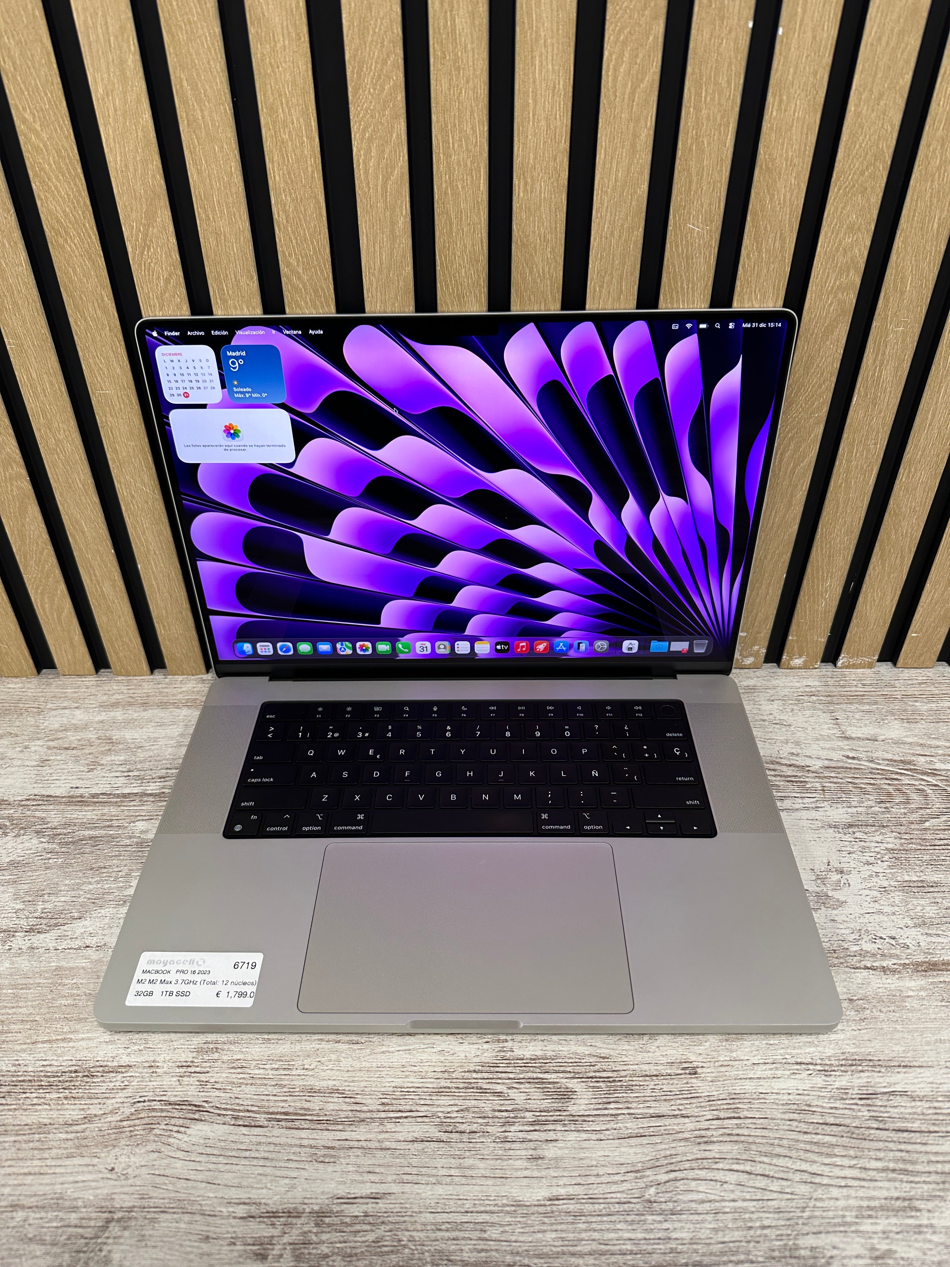 MacBook Pro 16" 2023 M2 MAX 32gb 1tb SSD
