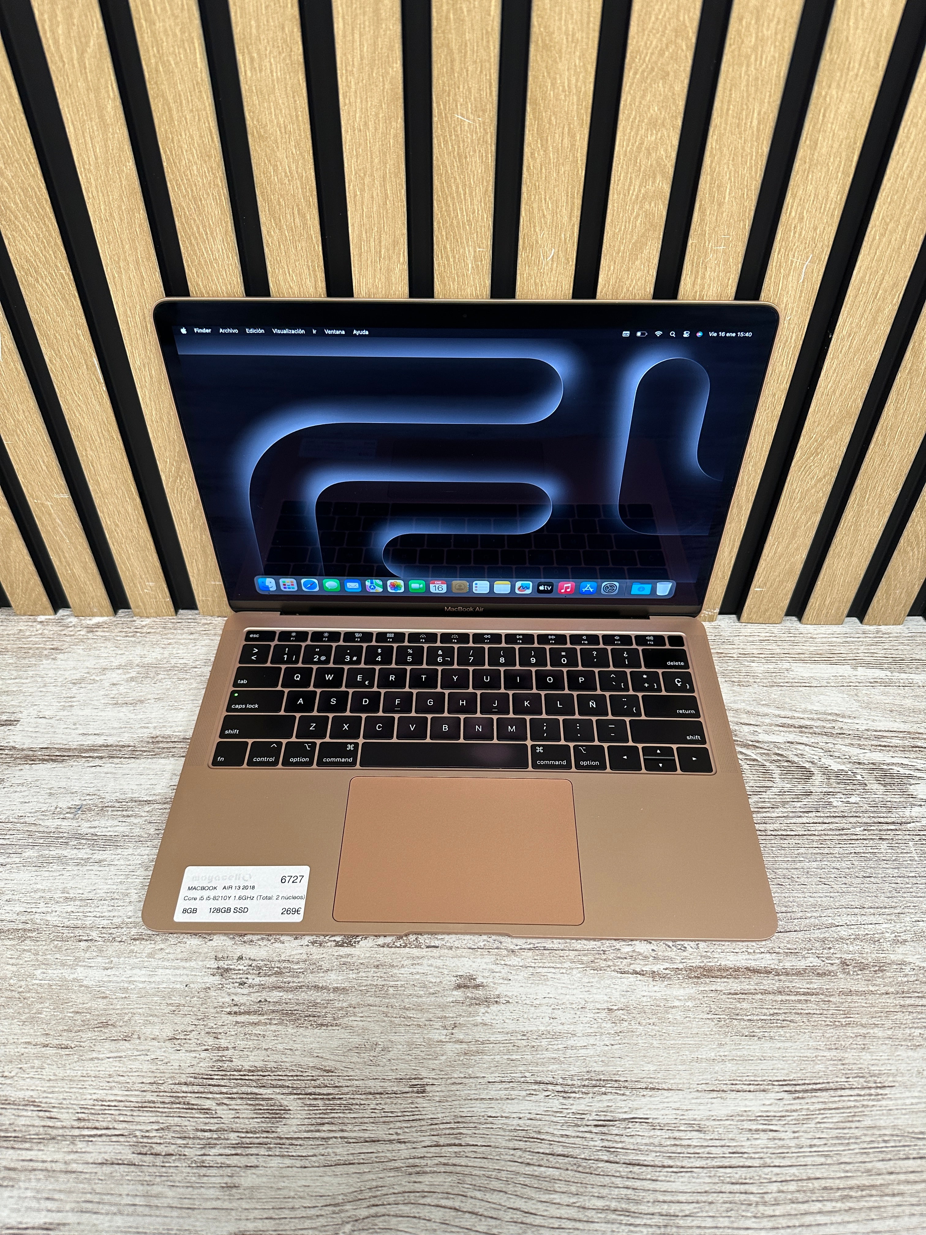 MacBook Air 13" 2018 i5 8gb 128gb SSD