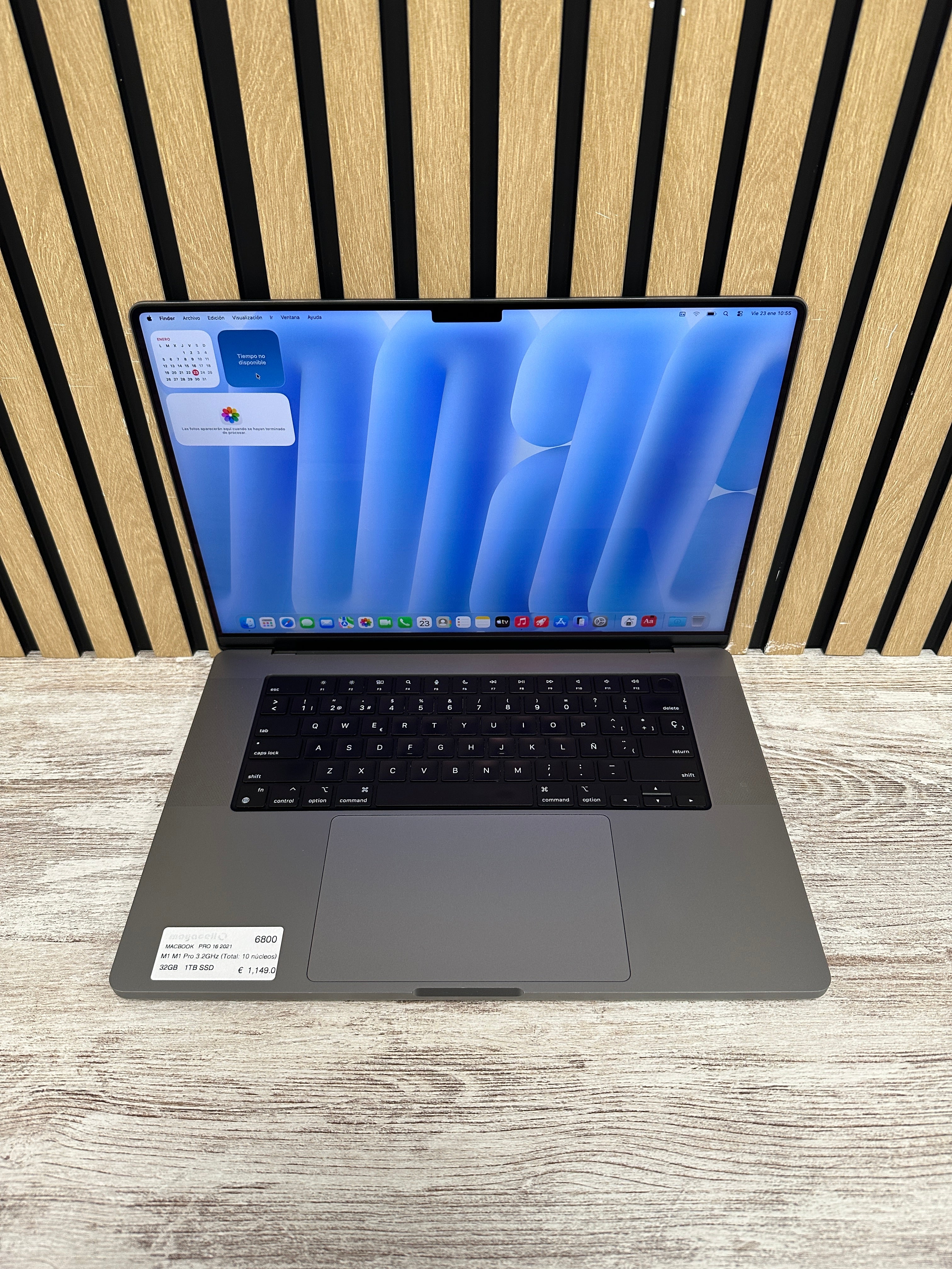 MacBook Pro 16" 2021 M1 PRO 32gb 1tb SSD