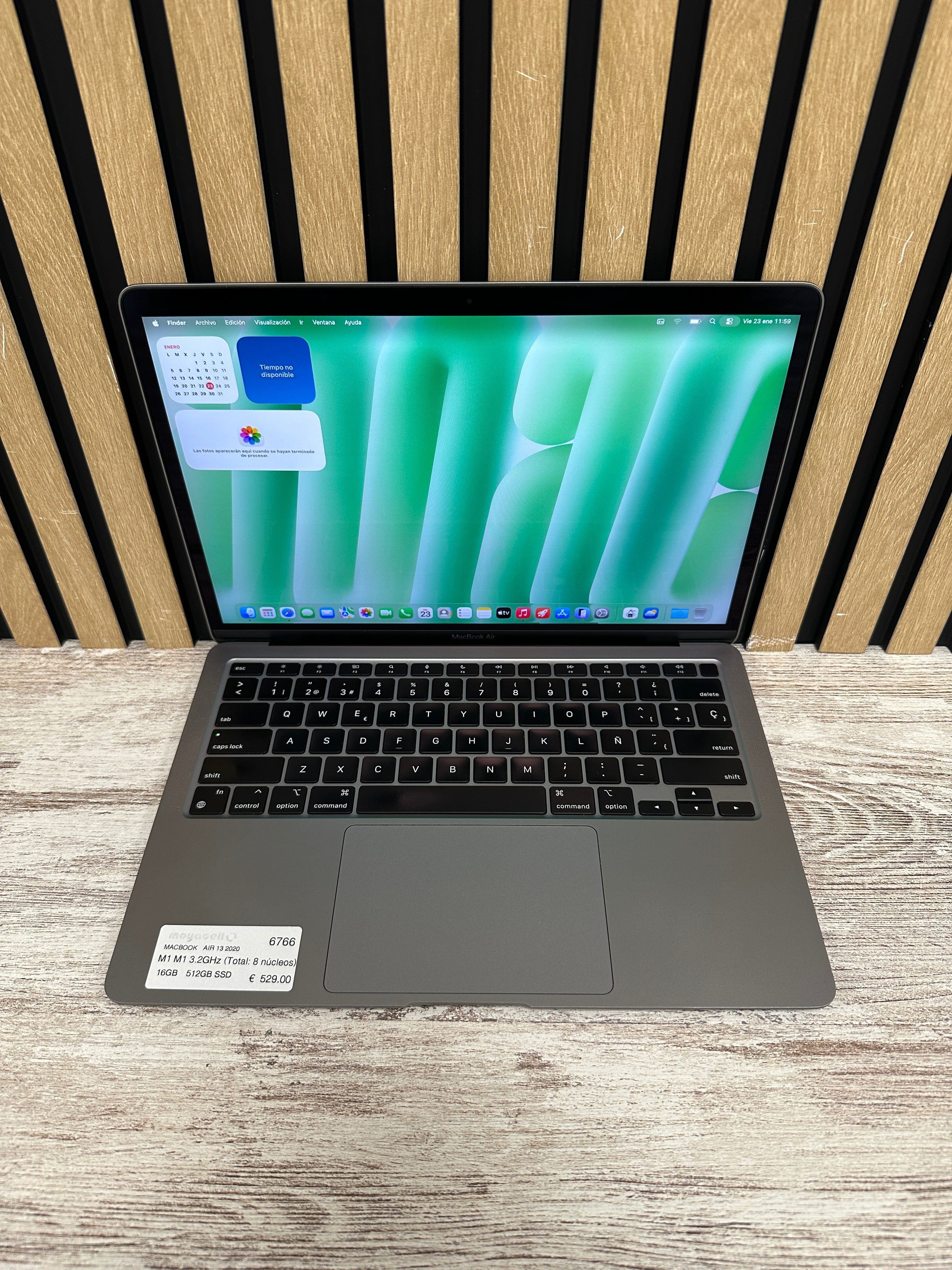 MacBook Air 13" 2020 M1 16gb 512gb SSD