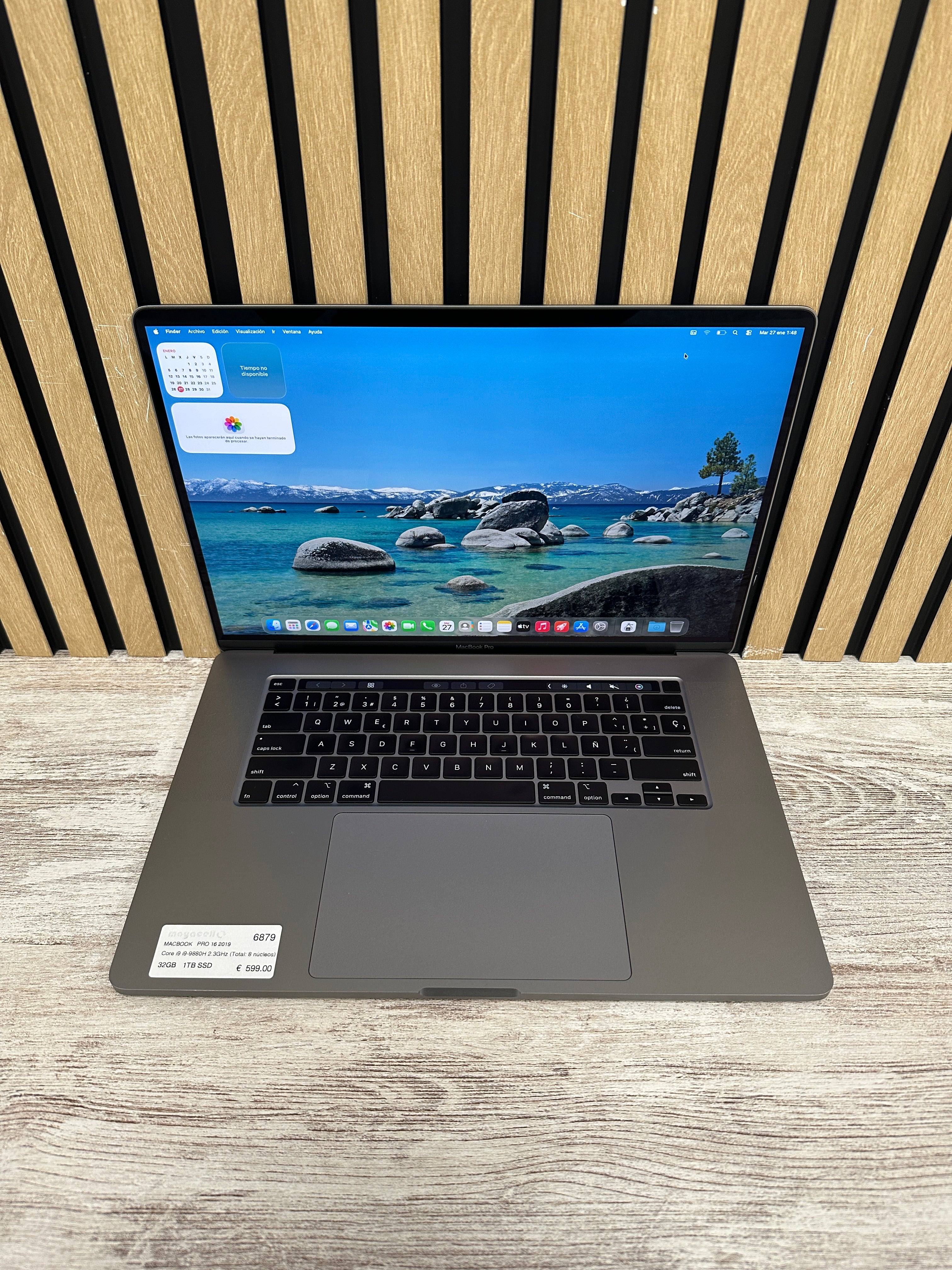 MacBook Pro 16" 2019 i9 32gb 1tb SSD