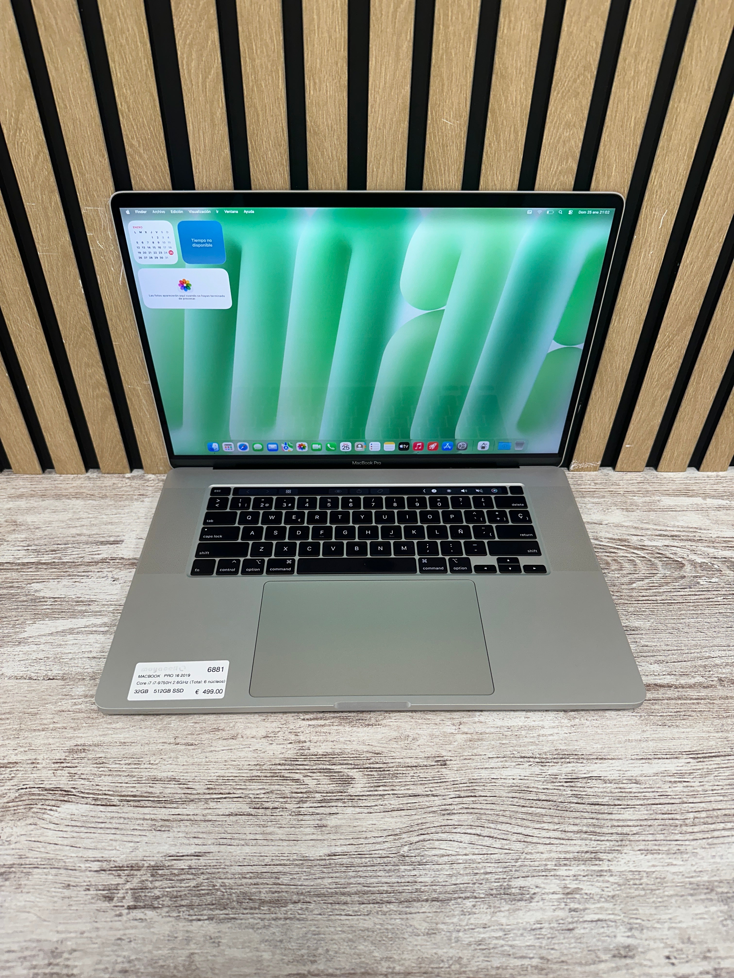 MacBook Pro 16" 2019 i7 32gb 512gb SSD - Moyacell