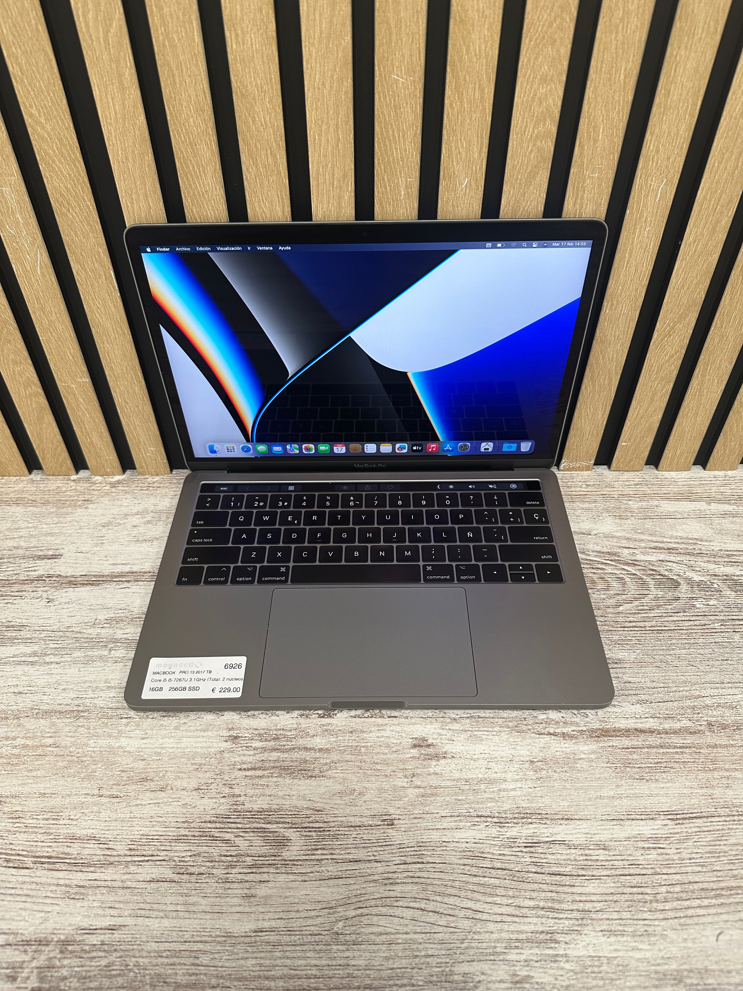MacBook Pro 13" 2017 TB i5 16gb 256gb SSD - Moyacell