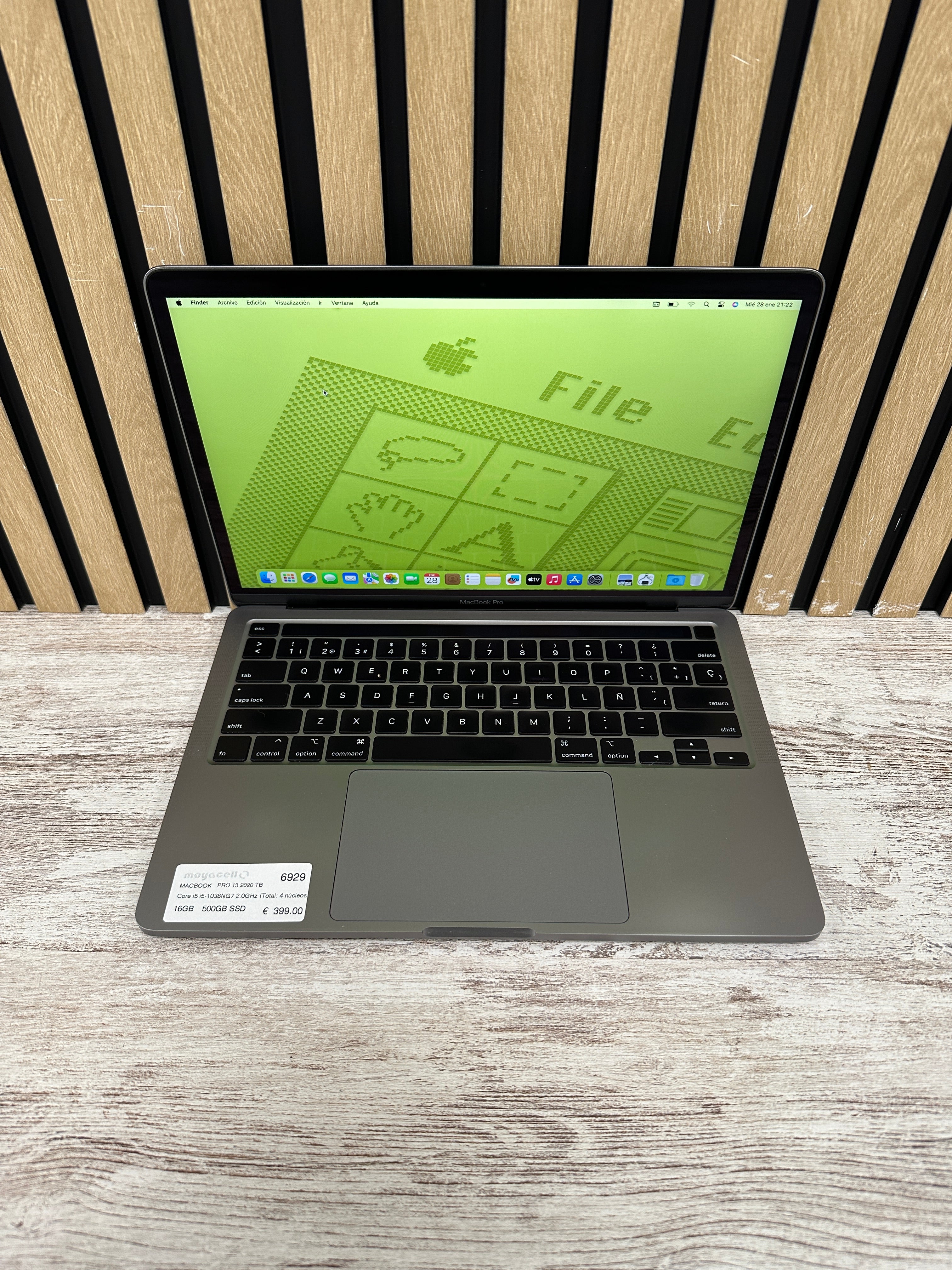 MacBook Pro 13" 2020 TB i5 16gb 500gb SSD - Moyacell