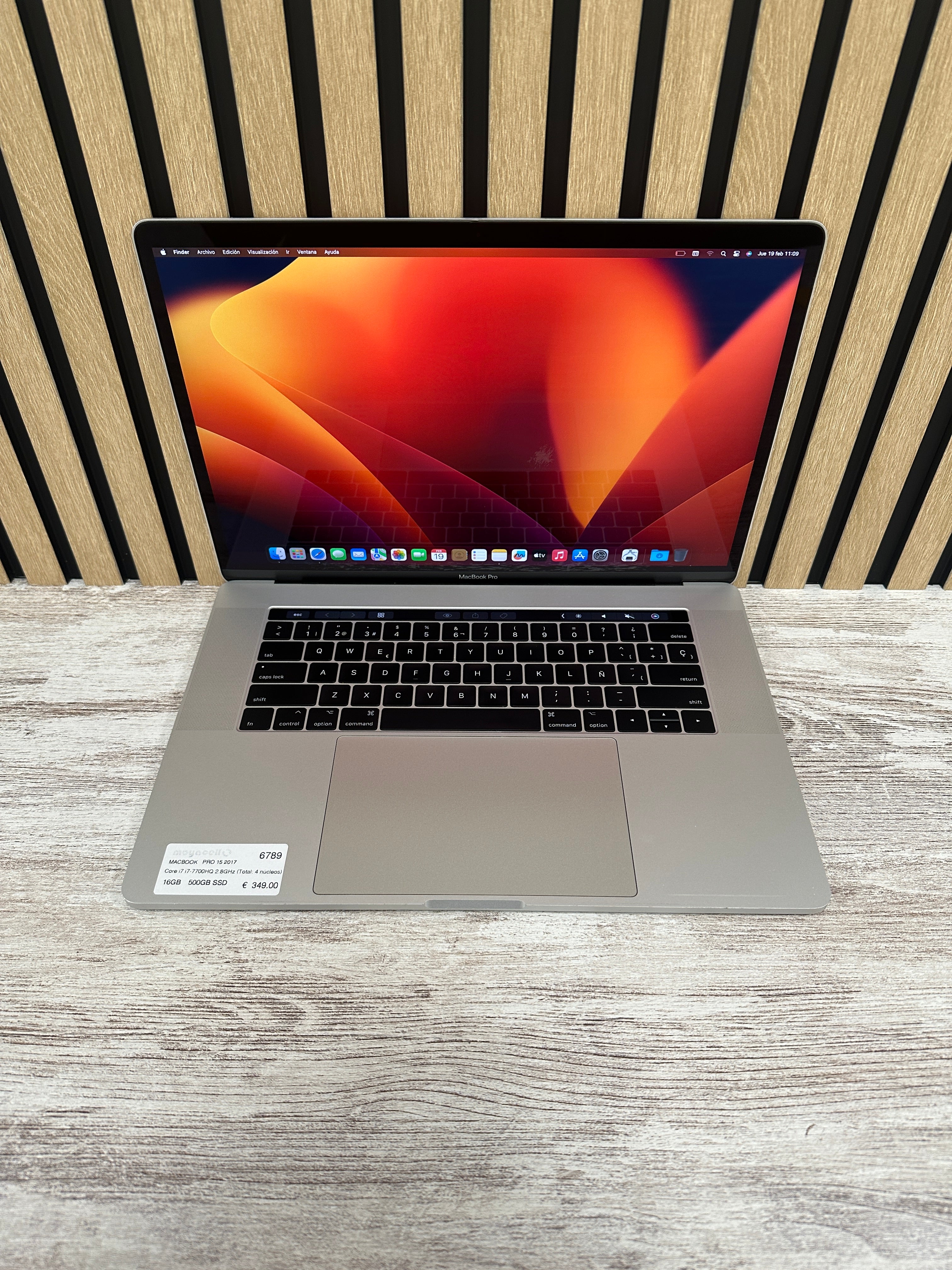 MacBook Pro 15" 2017 i7 16gb 500gb SSD - Moyacell
