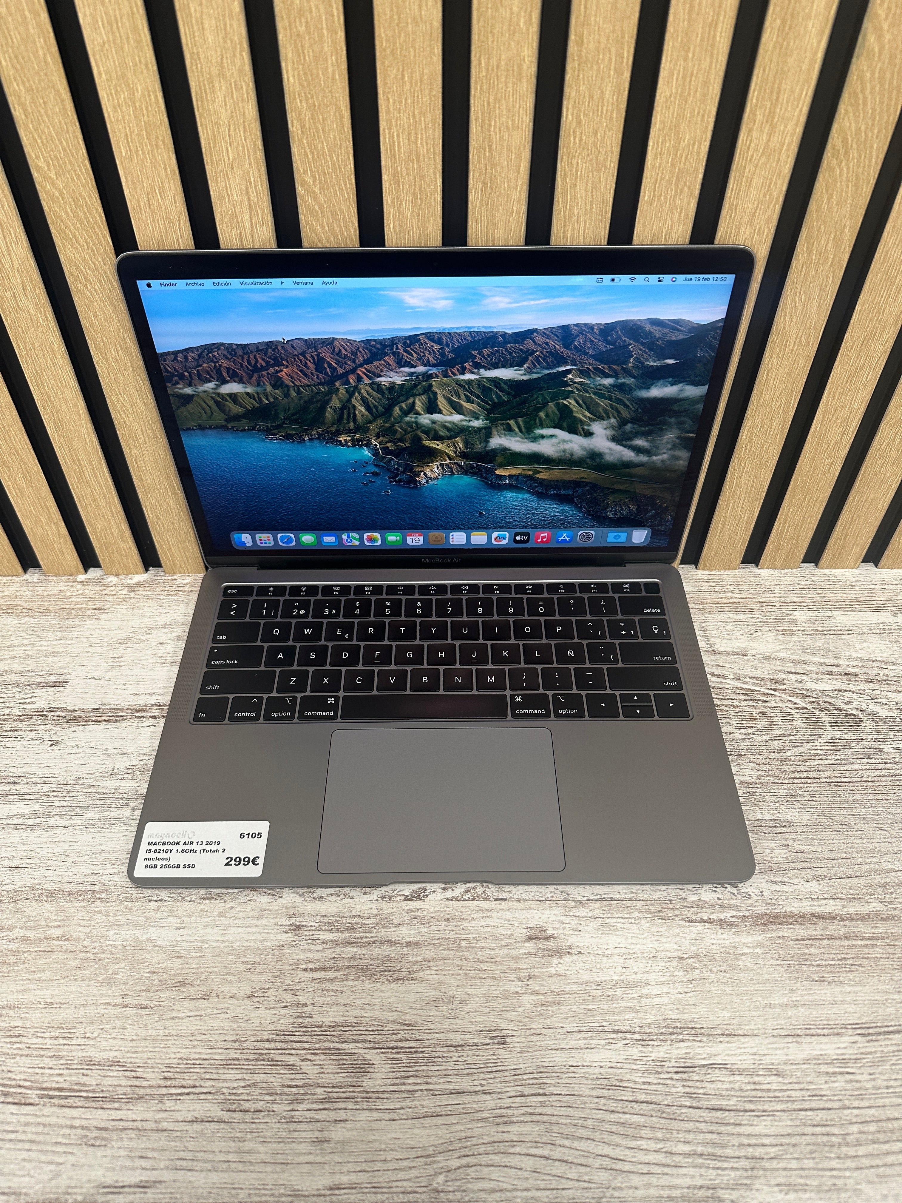 MacBook Air 13" 2019 i5 8gb 256gb SSD - Moyacell