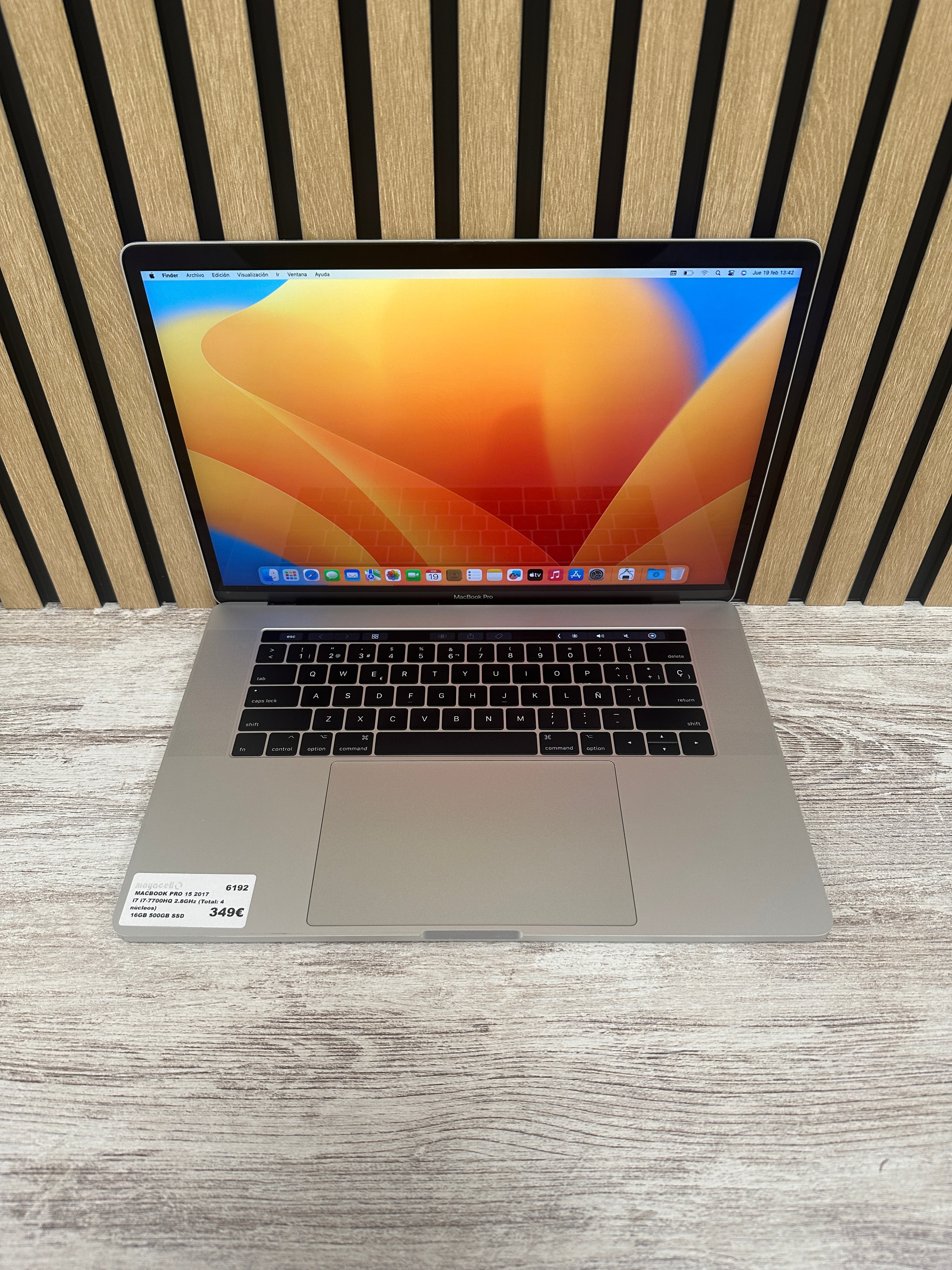 MacBook Pro 15" 2017 i7 16gb 500gb SSD - Moyacell