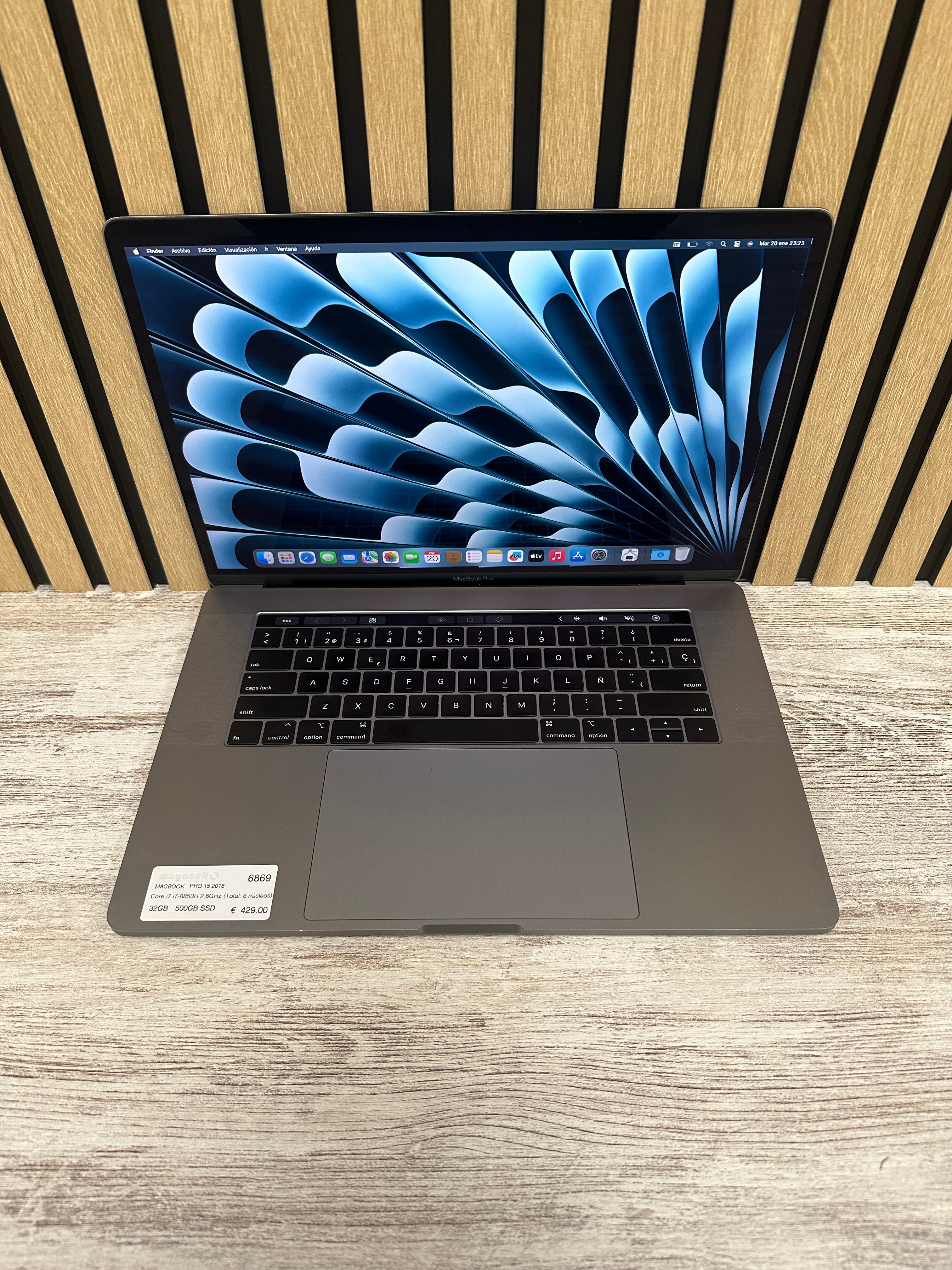 MacBook Pro 15" 2018 i7 32gb 500gb SSD - Moyacell