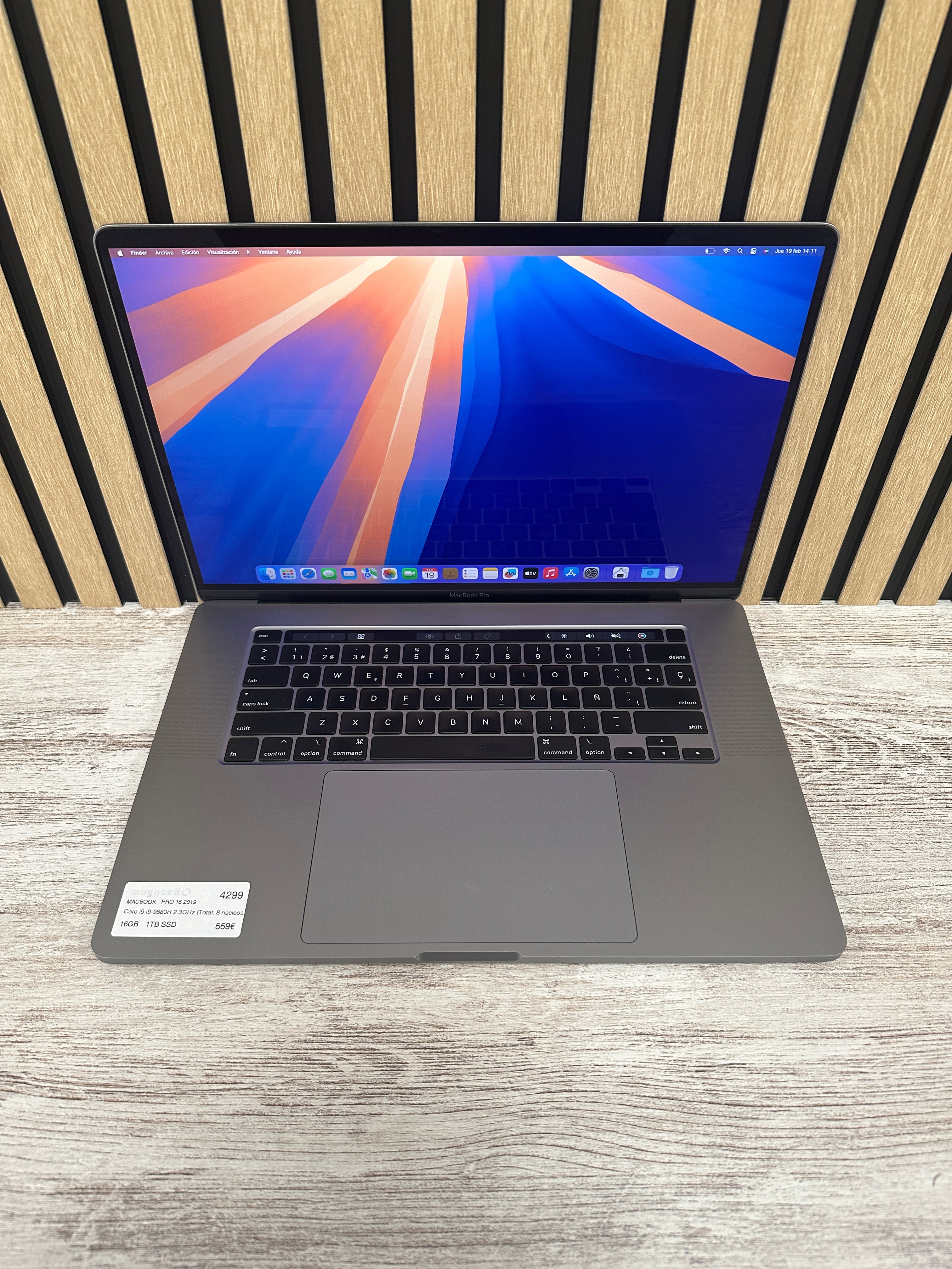 MacBook Pro 16" 2019 i9 16gb 1tb SSD - Moyacell