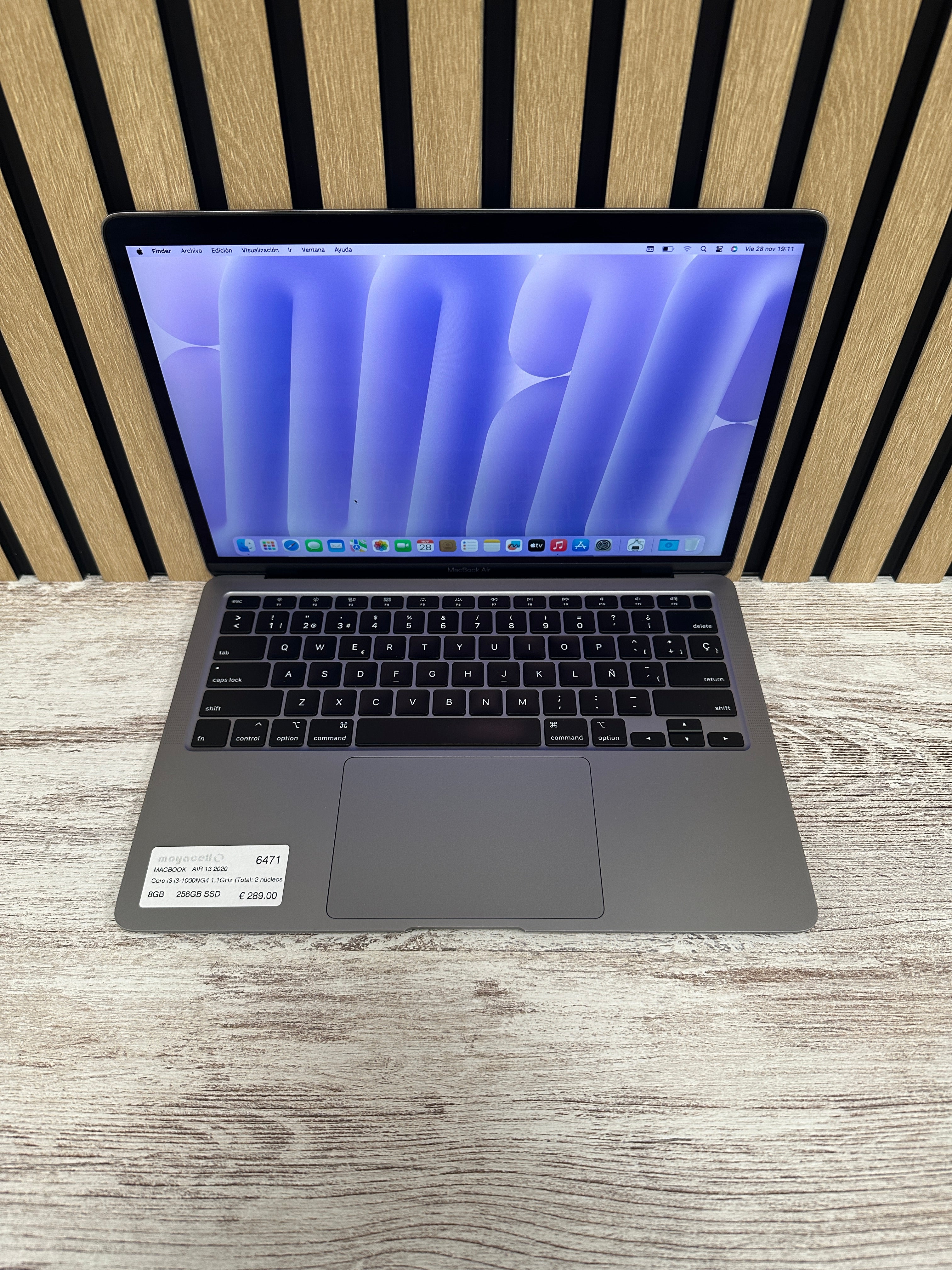 MacBook Air 13" 2020 i3 8gb 256gb SSD - Moyacell