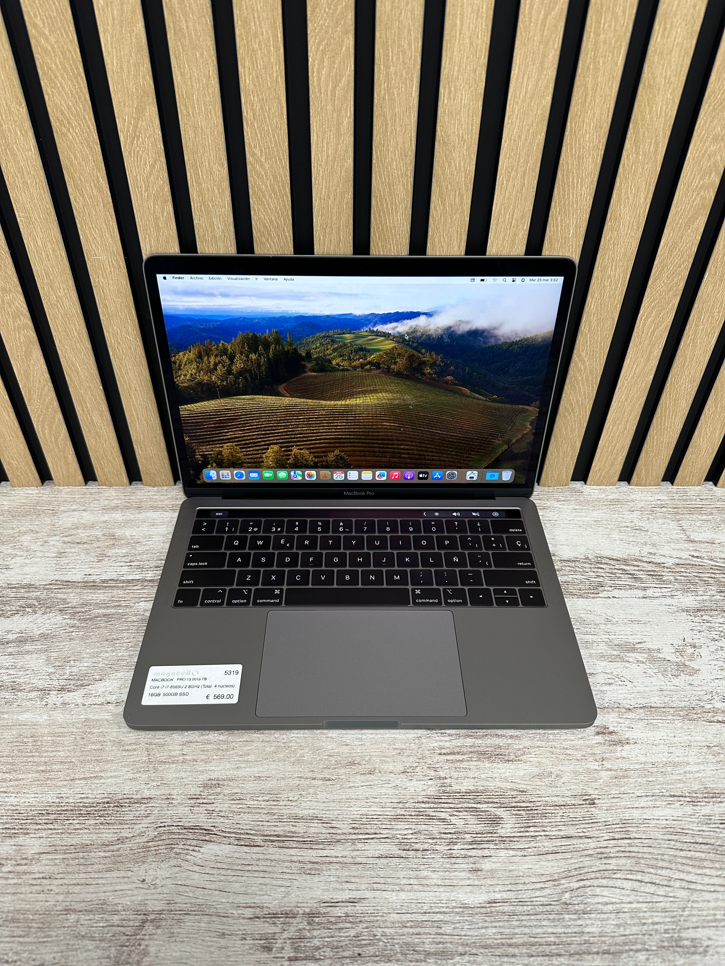MacBook Pro 13" 2019 TB i7 16gb 500gb SSD - Moyacell