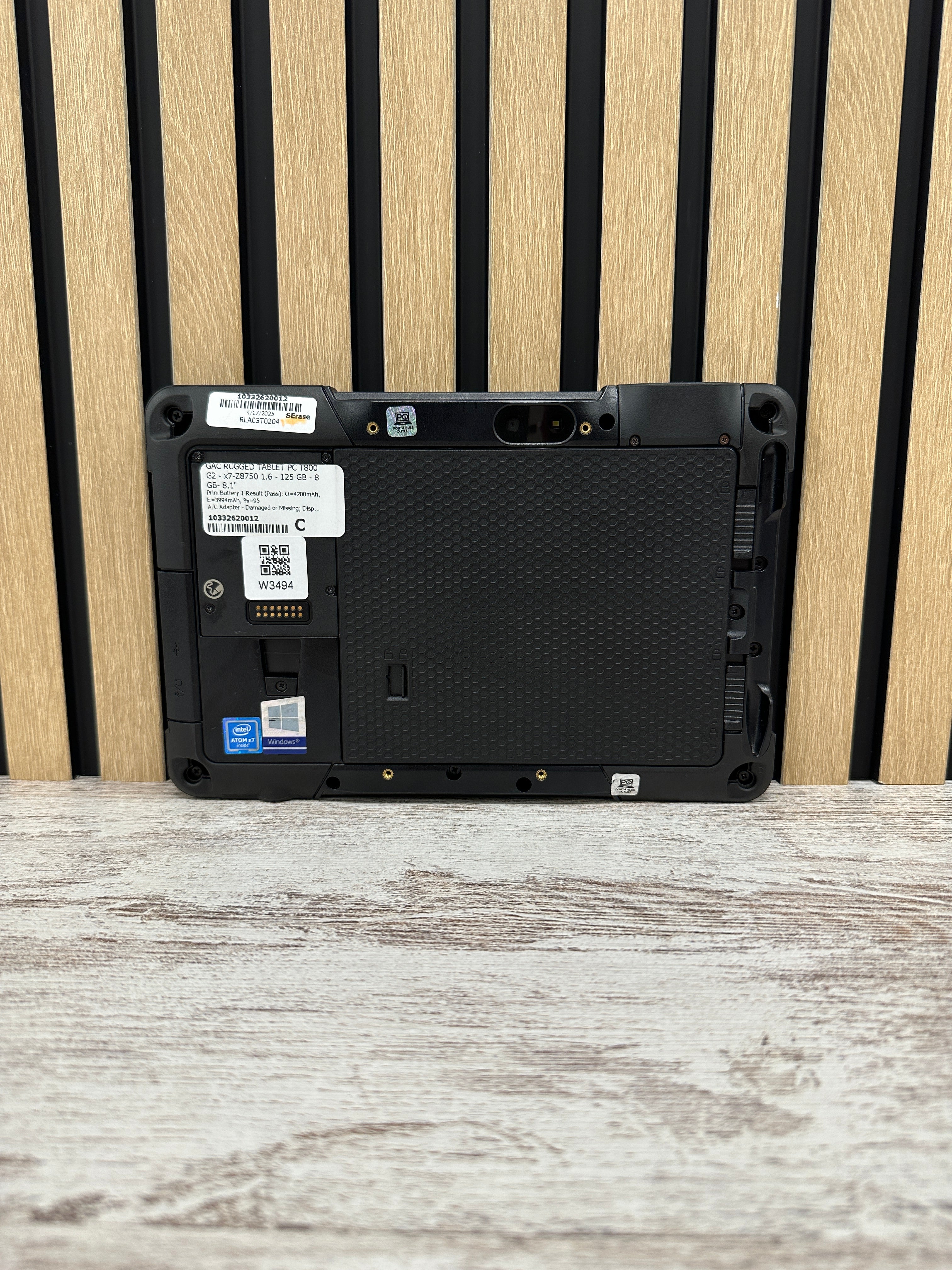 Getac Rugged Tablet PC T800 G2 Atom x7 8gb 128gb SSD - Moyacell