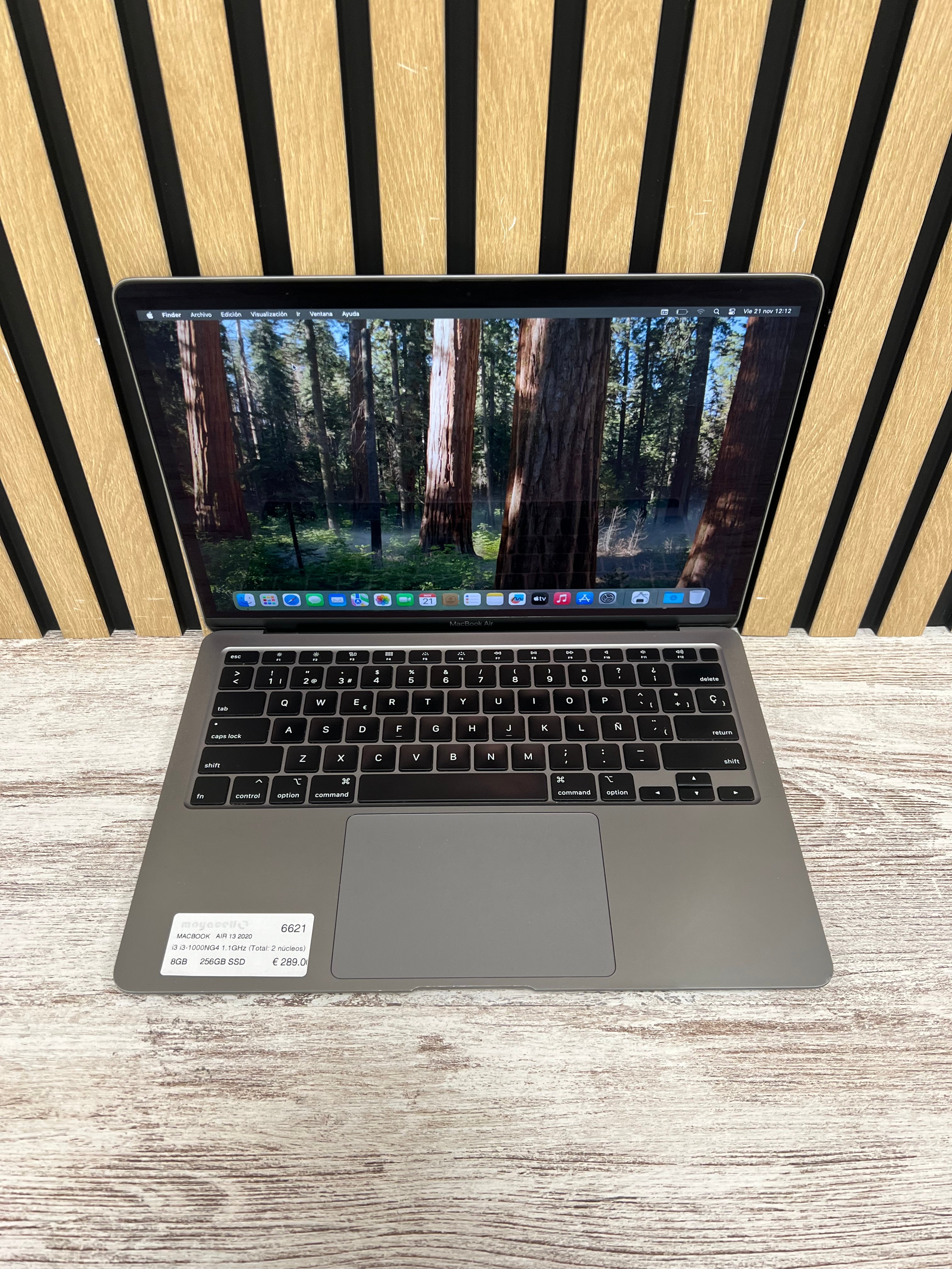 MacBook Air 13" 2020 i3 8gb 256gb SSD